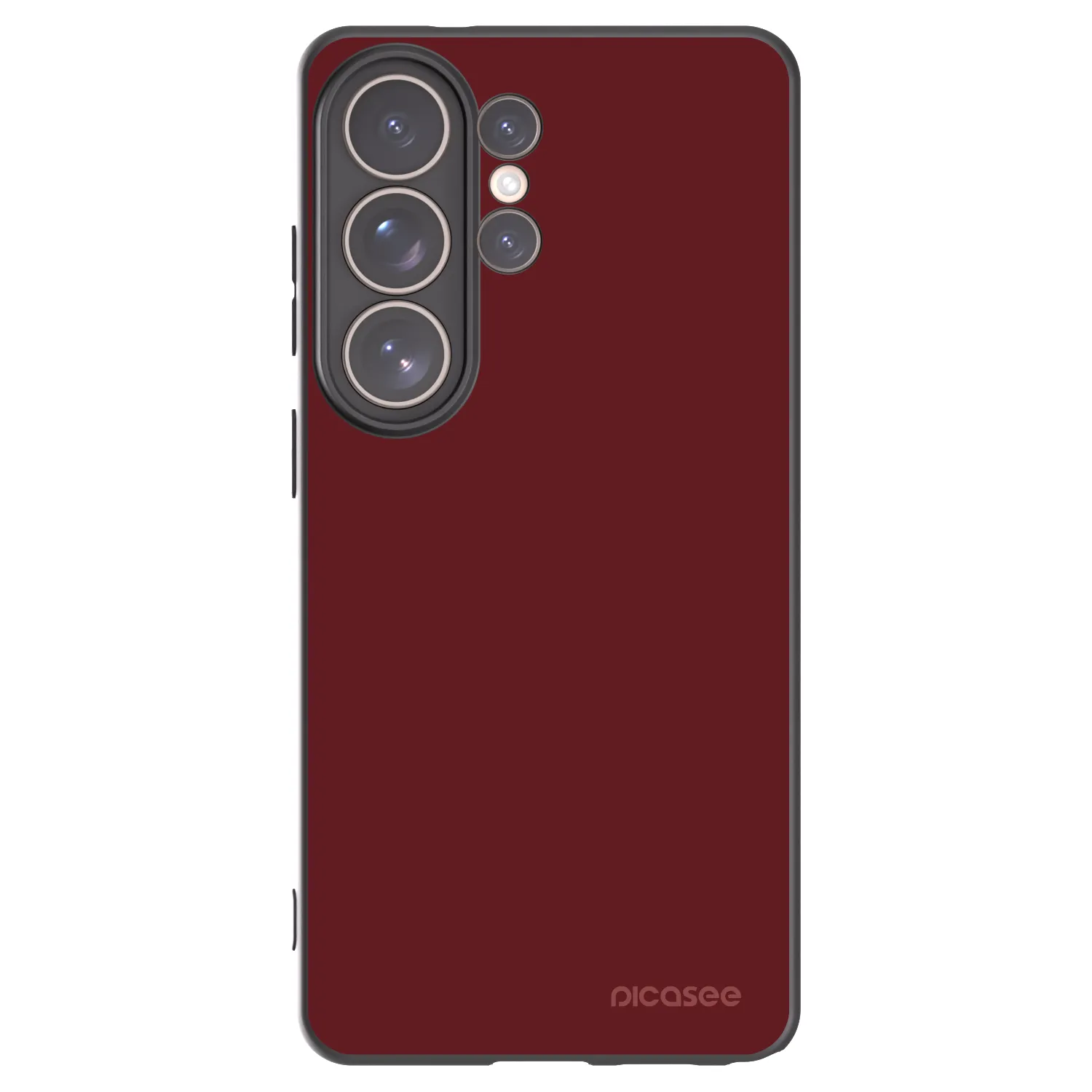 Picasee Μαύρη θήκη σιλικόνης για Samsung Galaxy S26 Ultra - Red Bliss