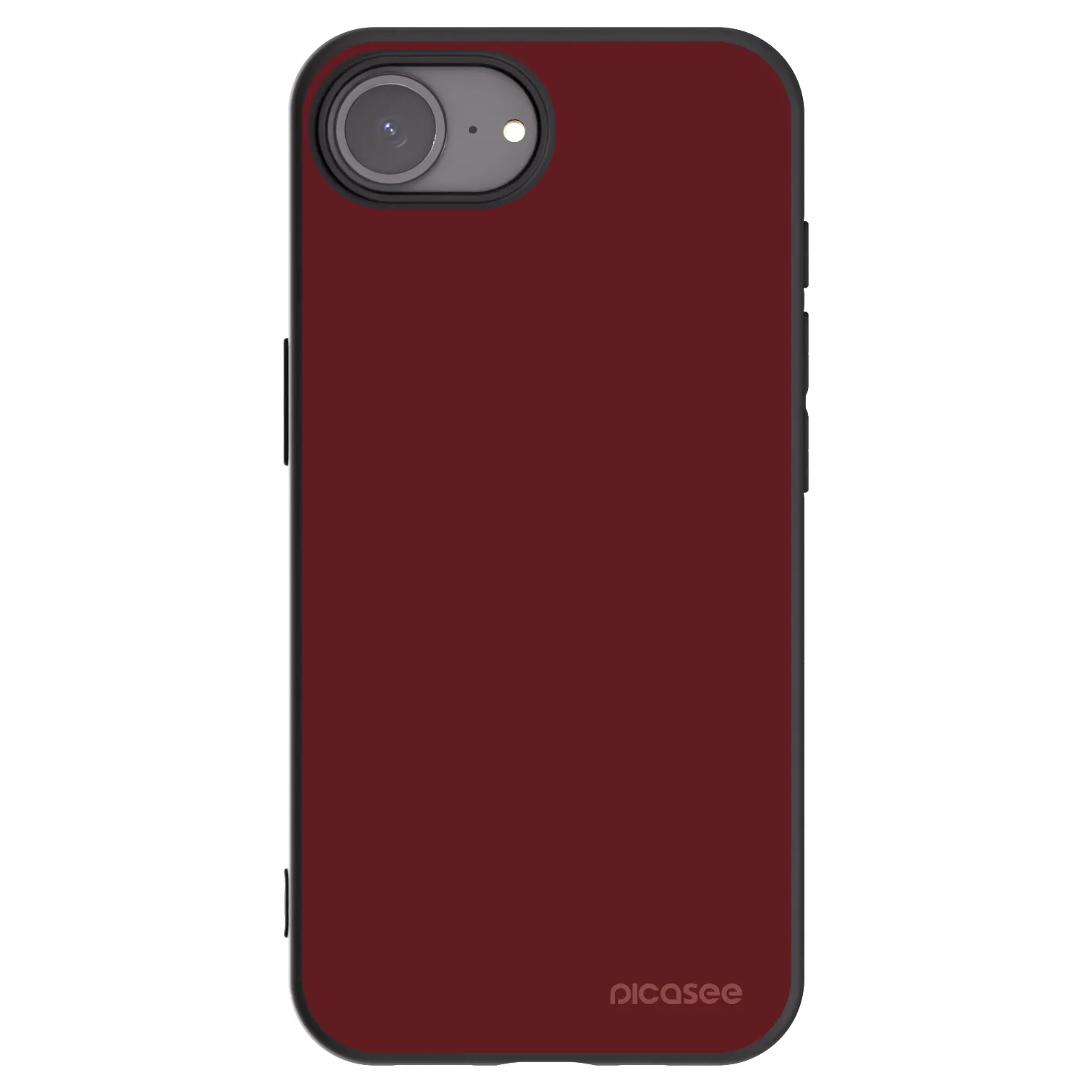 Picasee Μαύρη θήκη σιλικόνης για Apple iPhone 17e - Red Bliss
