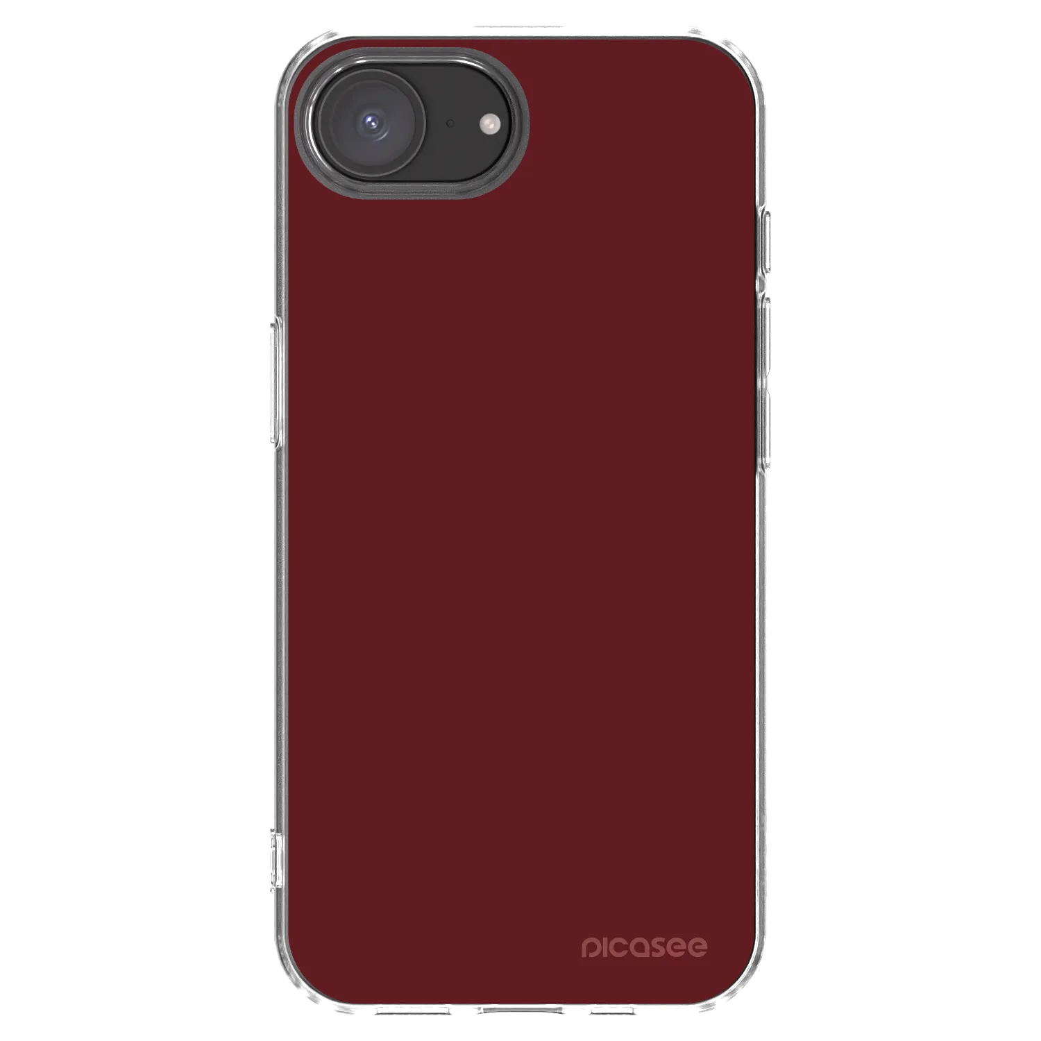 Picasee διαφανής θήκη σιλικόνης Apple iPhone 17e - Red Bliss