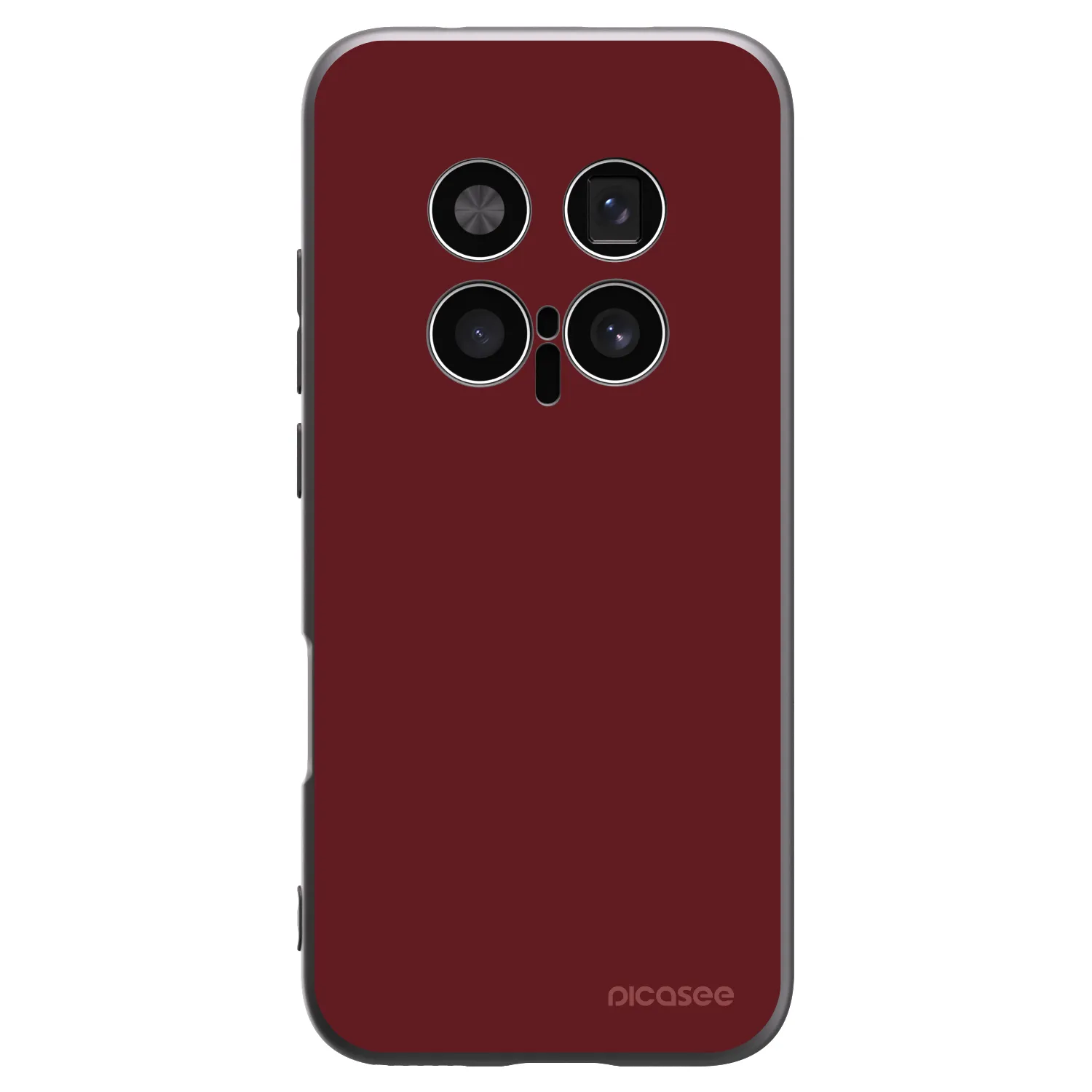 Picasee Μαύρη θήκη σιλικόνης για Honor Magic8 Pro 5G - Red Bliss