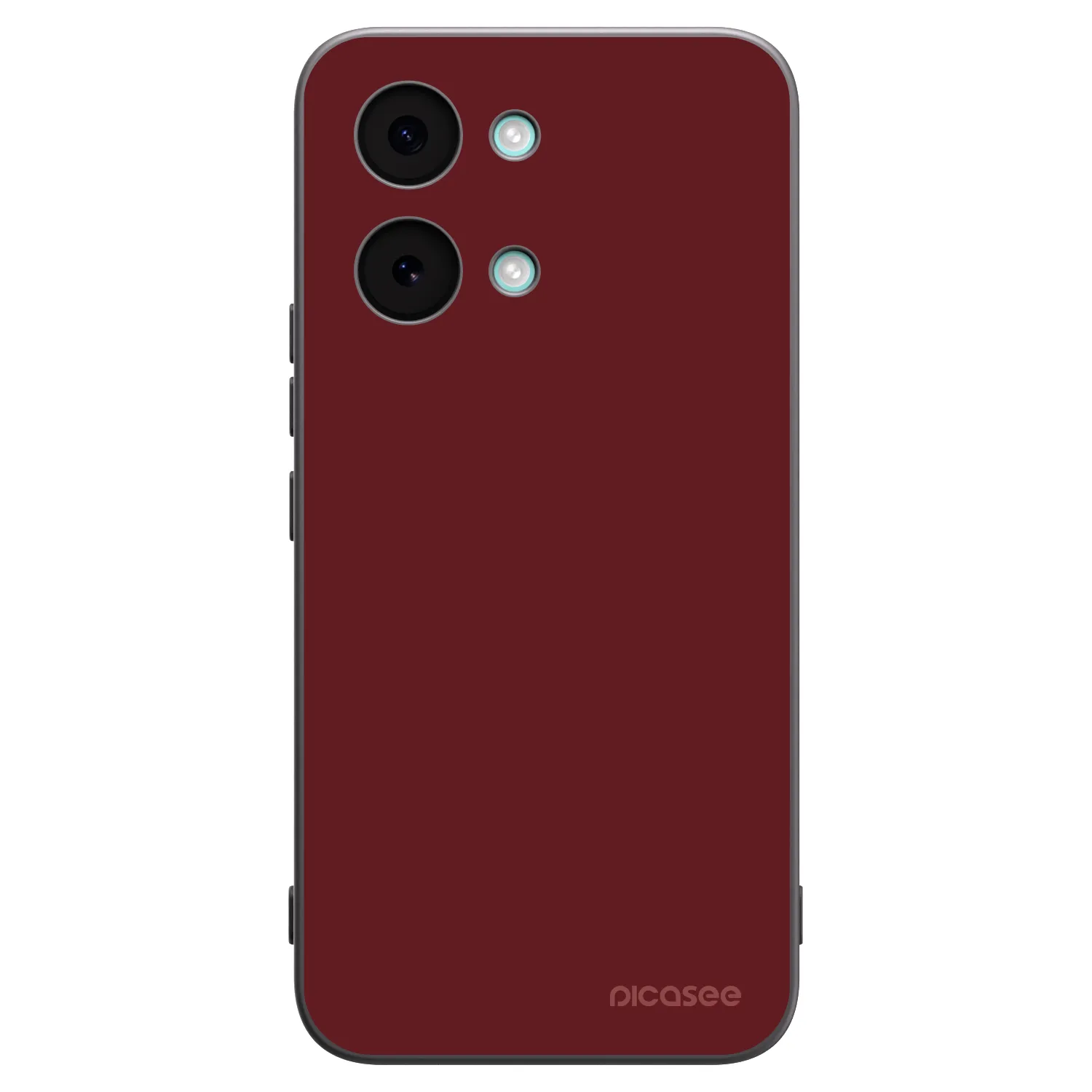 Picasee Μαύρη θήκη σιλικόνης για Xiaomi Poco X8 Pro Max - Red Bliss