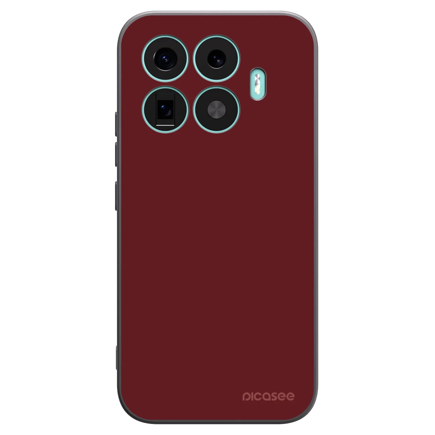 Picasee Μαύρη θήκη σιλικόνης για Xiaomi 17T - Red Bliss