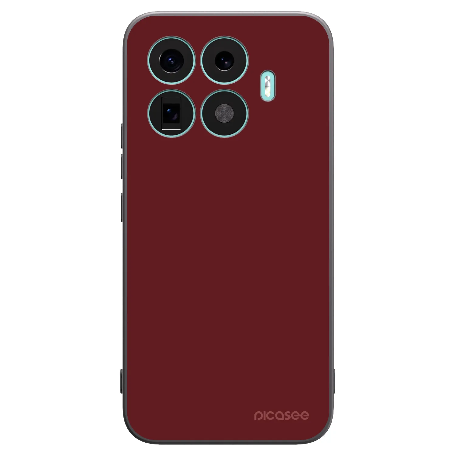 Picasee Μαύρη θήκη σιλικόνης για Xiaomi 17T Pro - Red Bliss