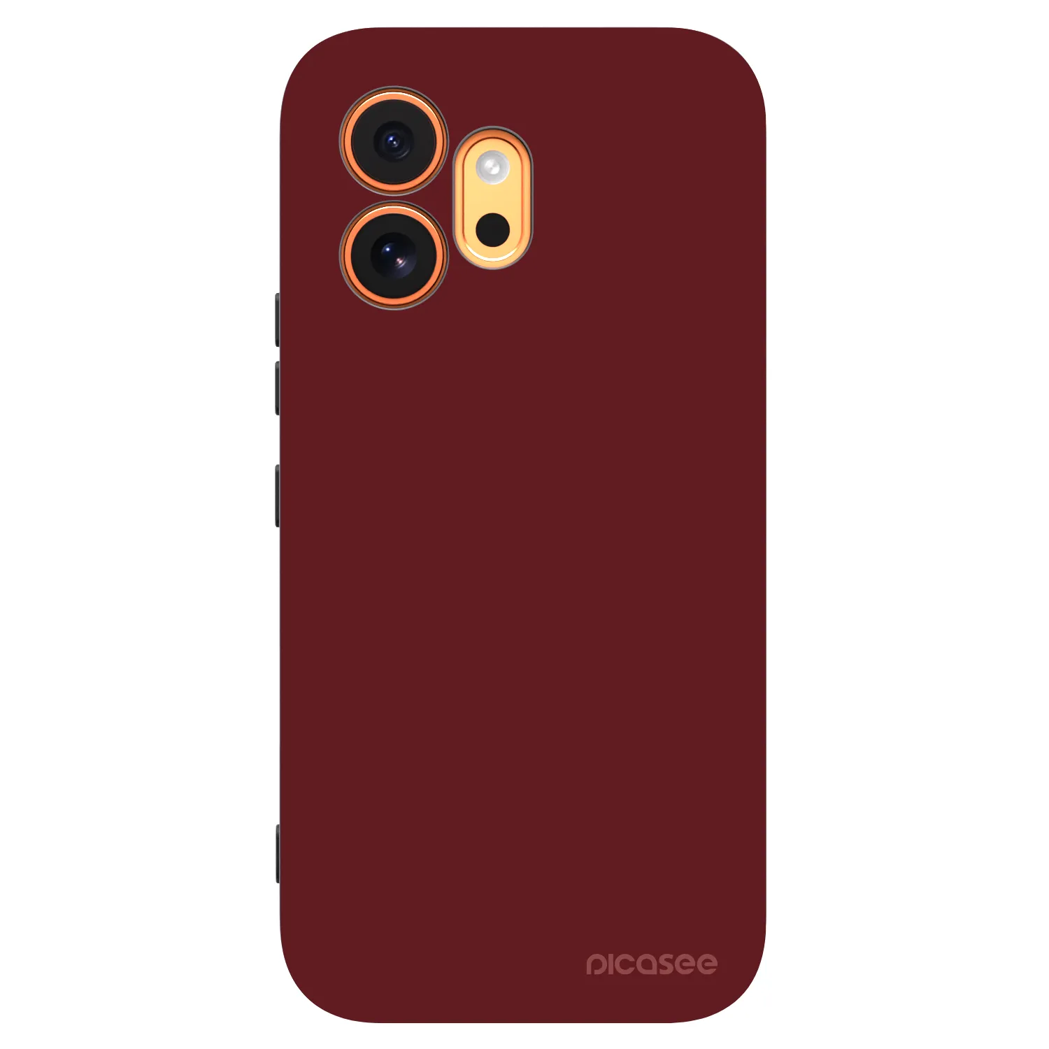 Picasee Μαύρη θήκη σιλικόνης για Honor 600 - Red Bliss