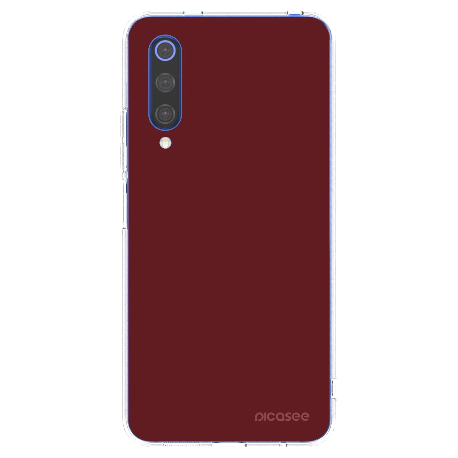Picasee διαφανής θήκη σιλικόνης Xiaomi Mi 9 SE - Red Bliss