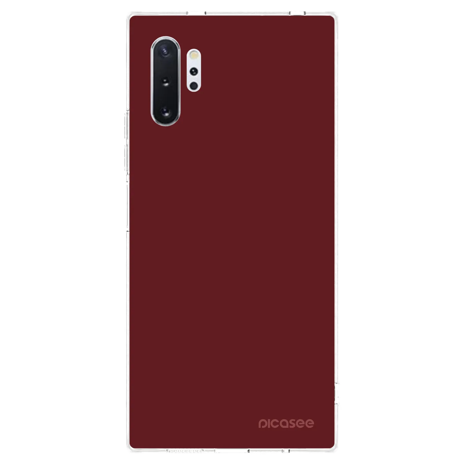 Picasee διαφανής θήκη σιλικόνης Samsung Galaxy Note 10+ N975F - Red Bliss