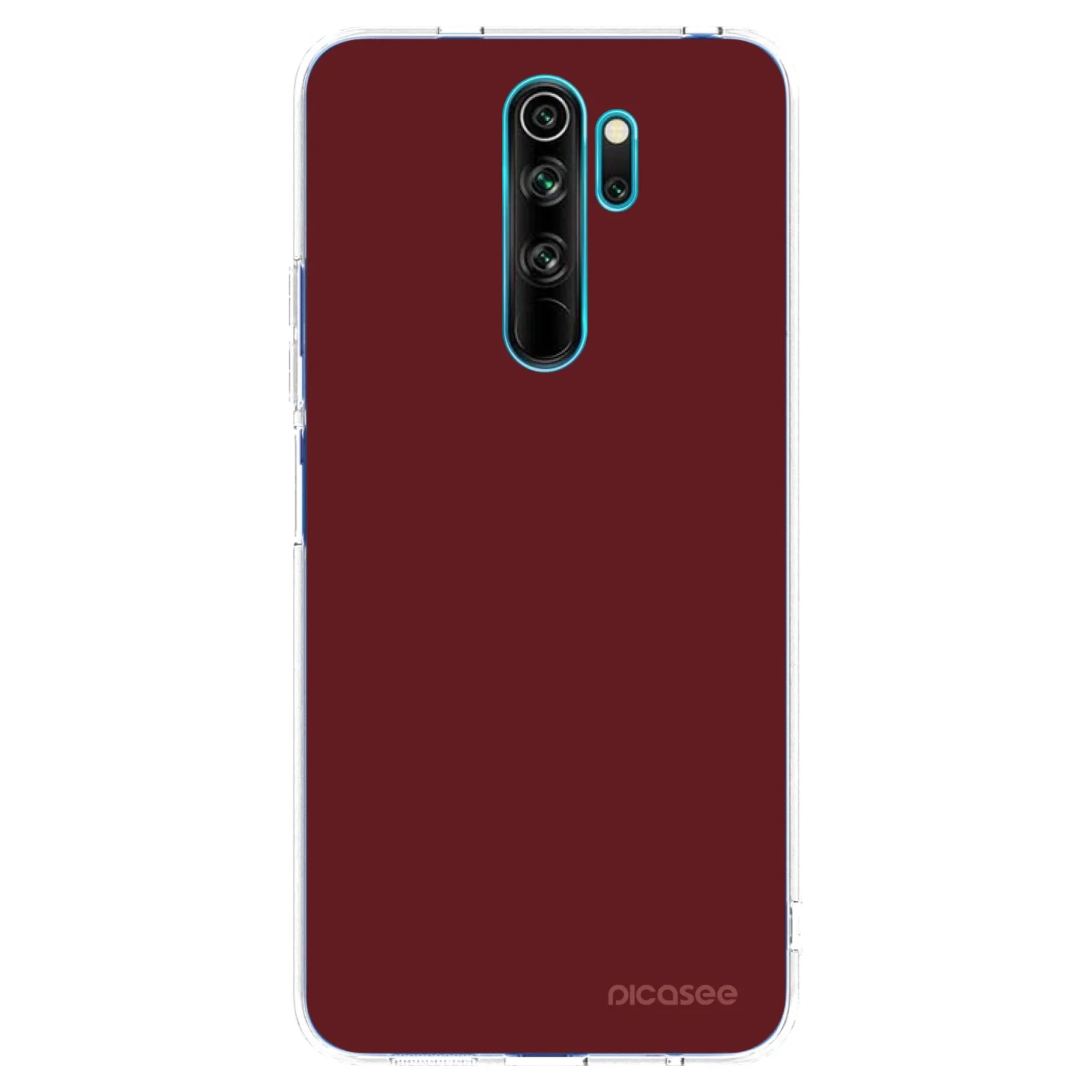 Picasee διαφανής θήκη σιλικόνης Xiaomi Redmi Note 8 Pro - Red Bliss