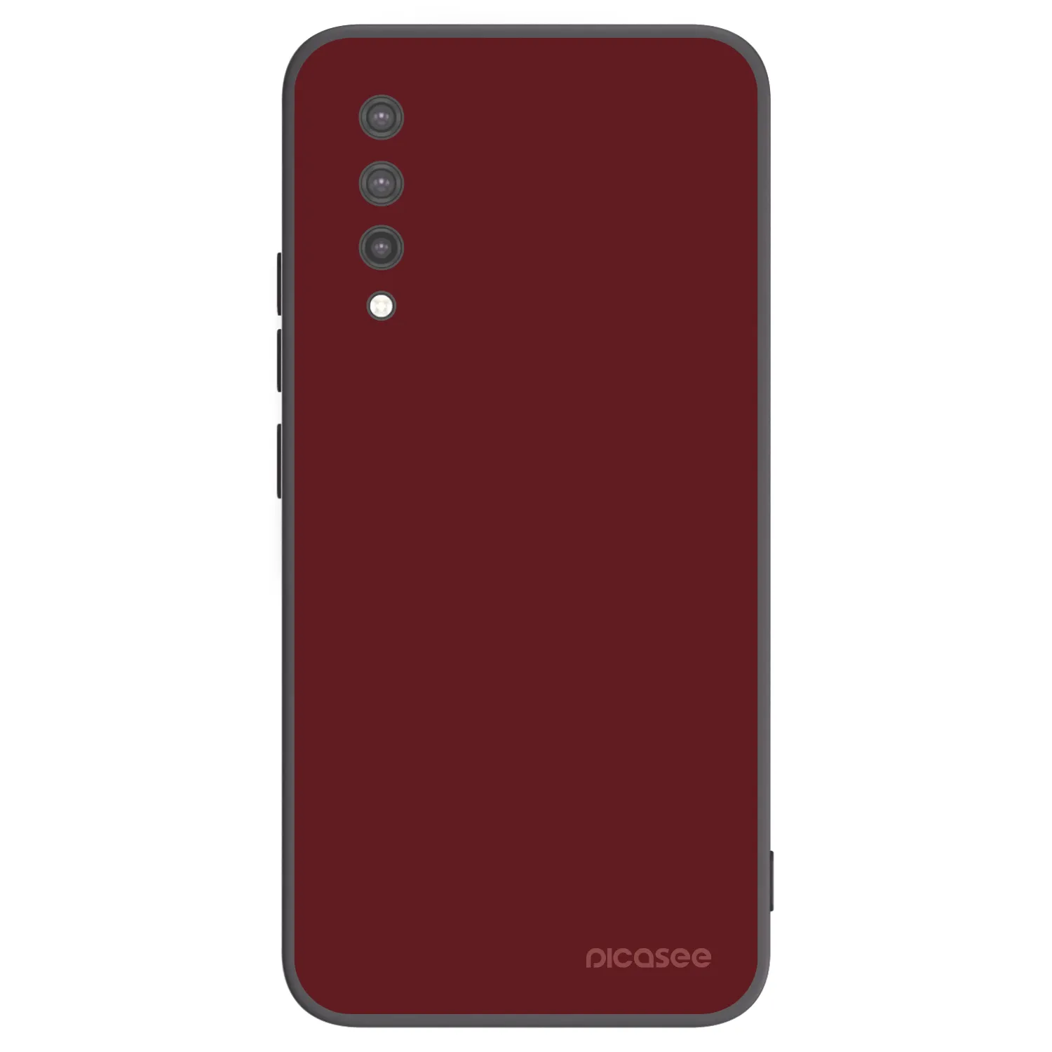Picasee Μαύρη θήκη σιλικόνης για Xiaomi Mi 9 Lite - Red Bliss