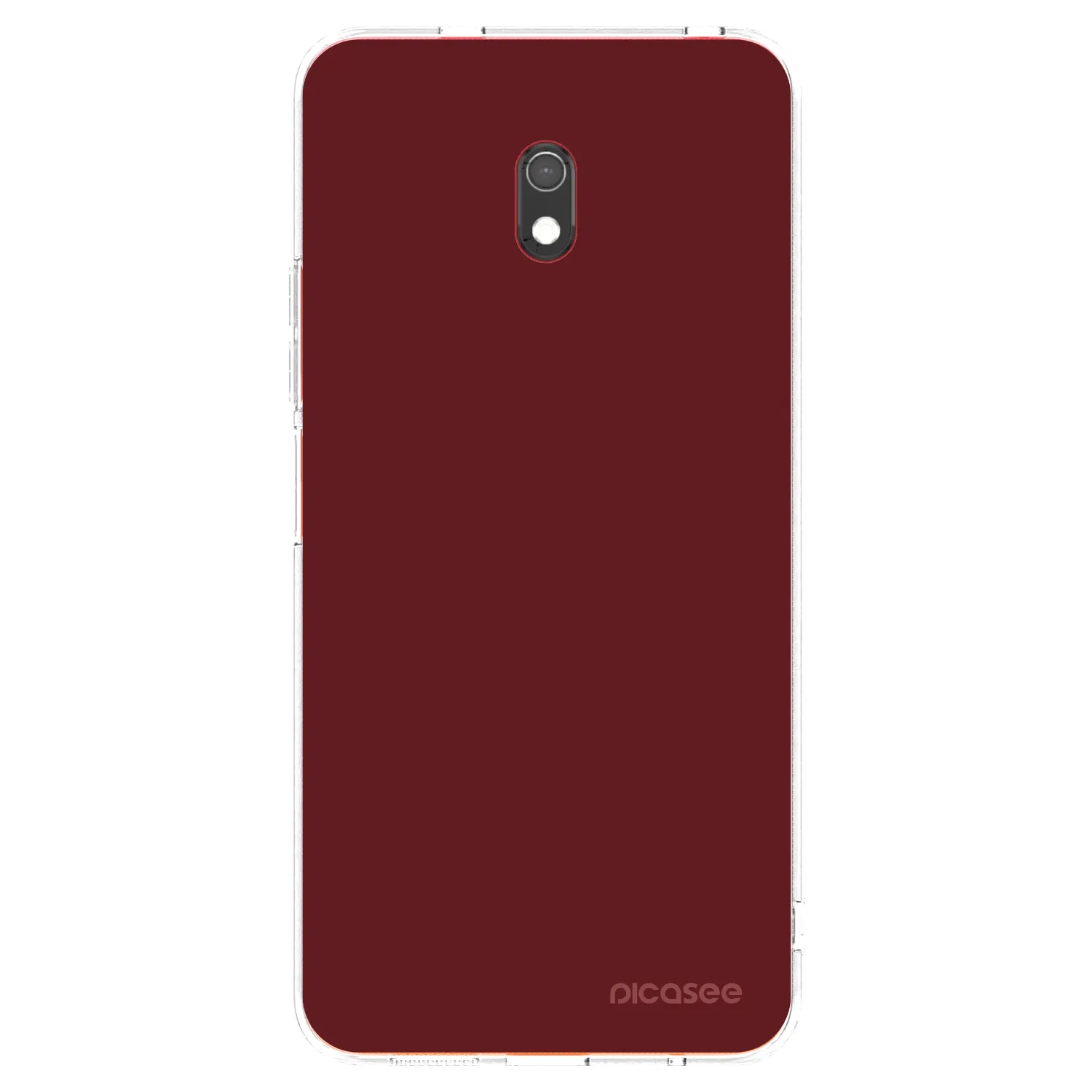 Picasee διαφανής θήκη σιλικόνης Xiaomi Redmi 8A - Red Bliss
