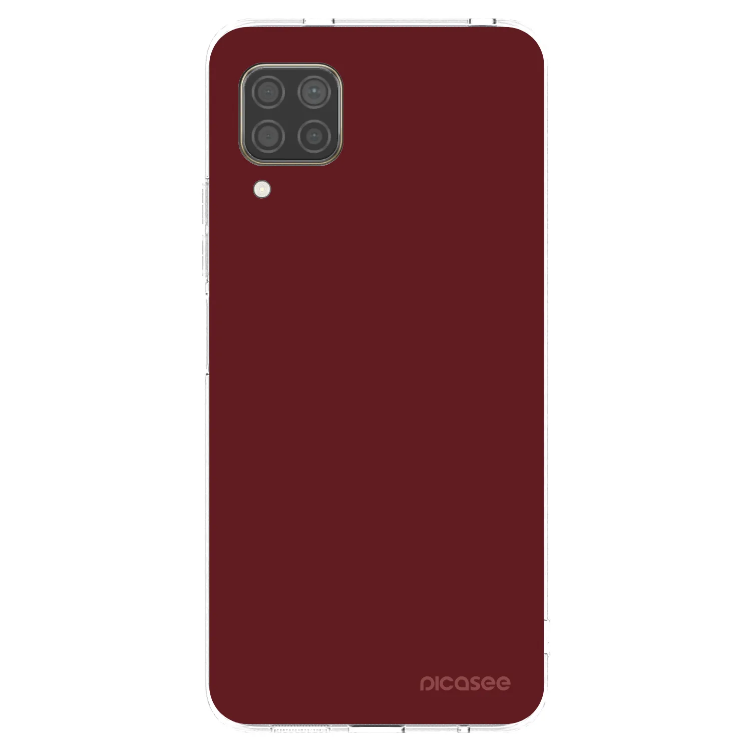 Picasee διαφανής θήκη σιλικόνης Huawei P40 Lite - Red Bliss