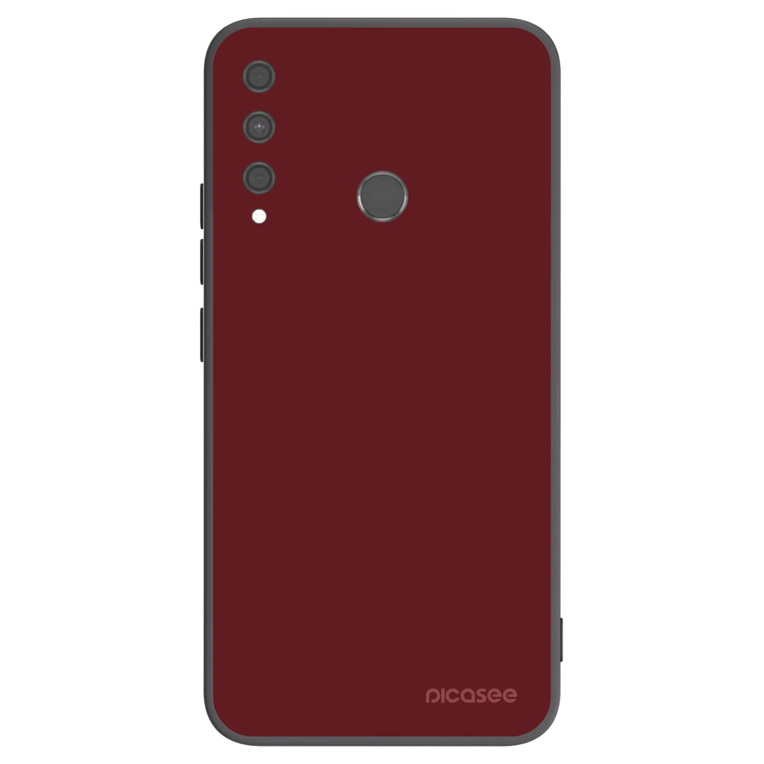 Picasee Μαύρη θήκη σιλικόνης για Huawei P40 Lite E - Red Bliss