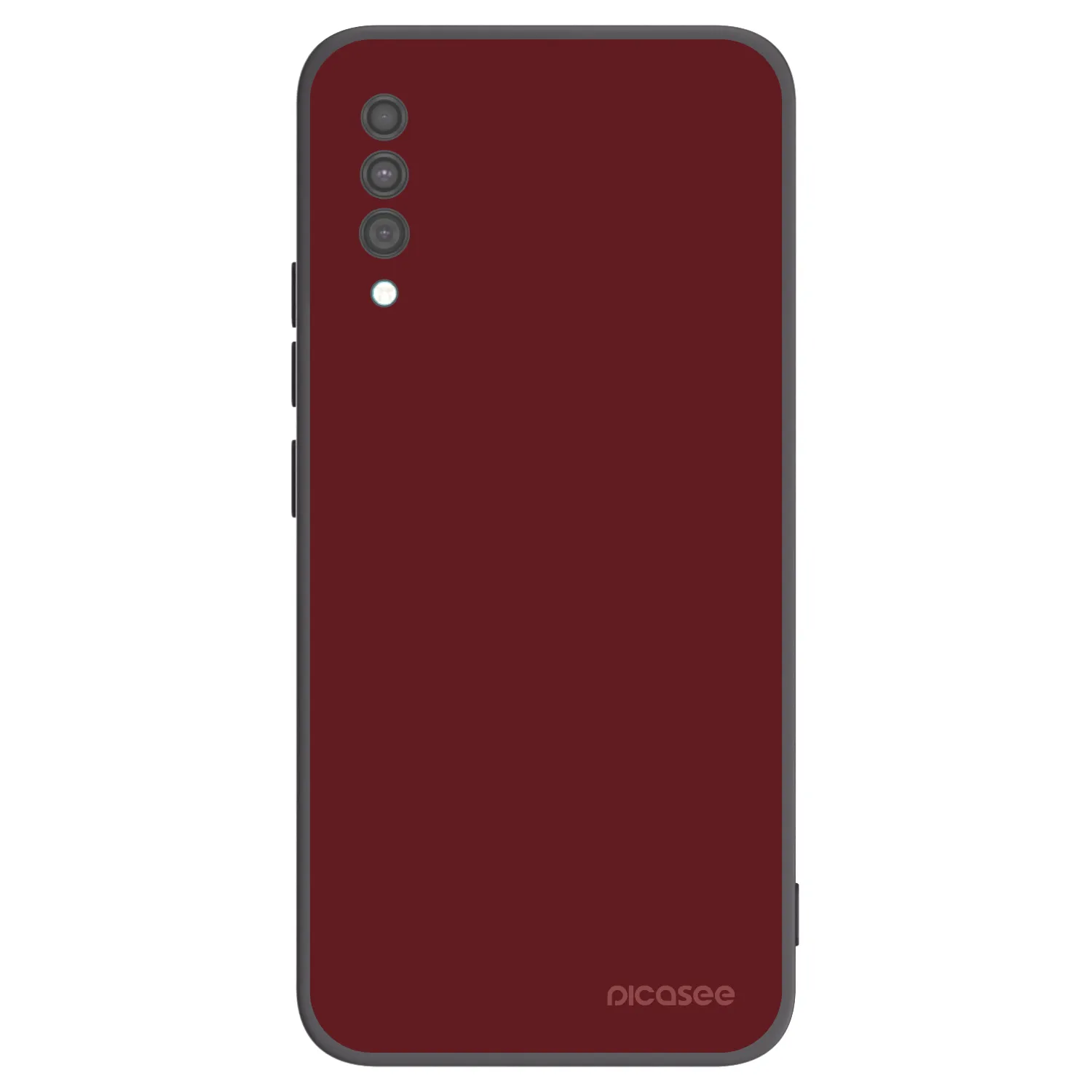 Picasee Μαύρη θήκη σιλικόνης για Samsung Galaxy A30s A307F - Red Bliss