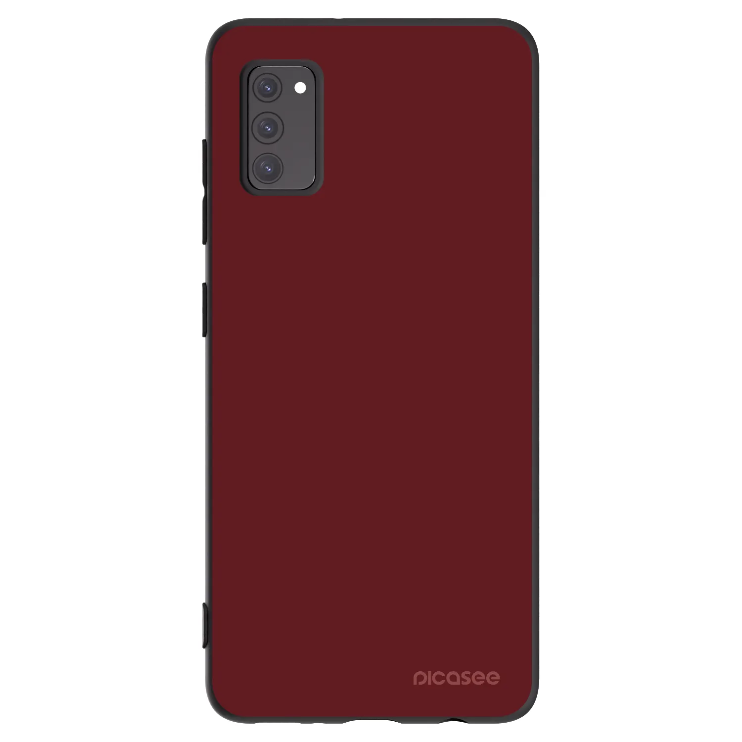 Picasee Μαύρη θήκη σιλικόνης για Samsung Galaxy A41 A415F - Red Bliss