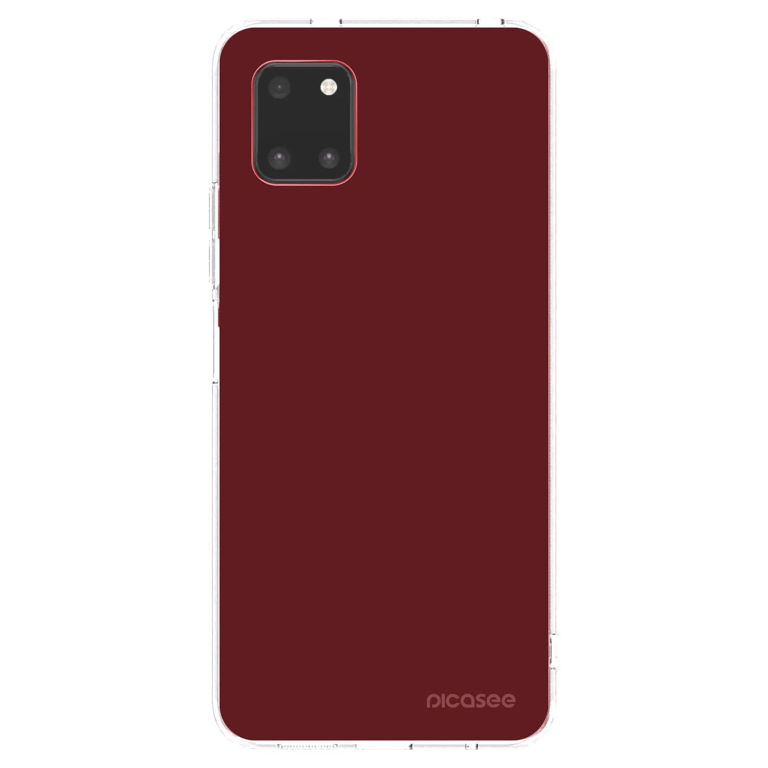 Picasee διαφανής θήκη σιλικόνης Samsung Galaxy Note 10 Lite N770F - Red Bliss