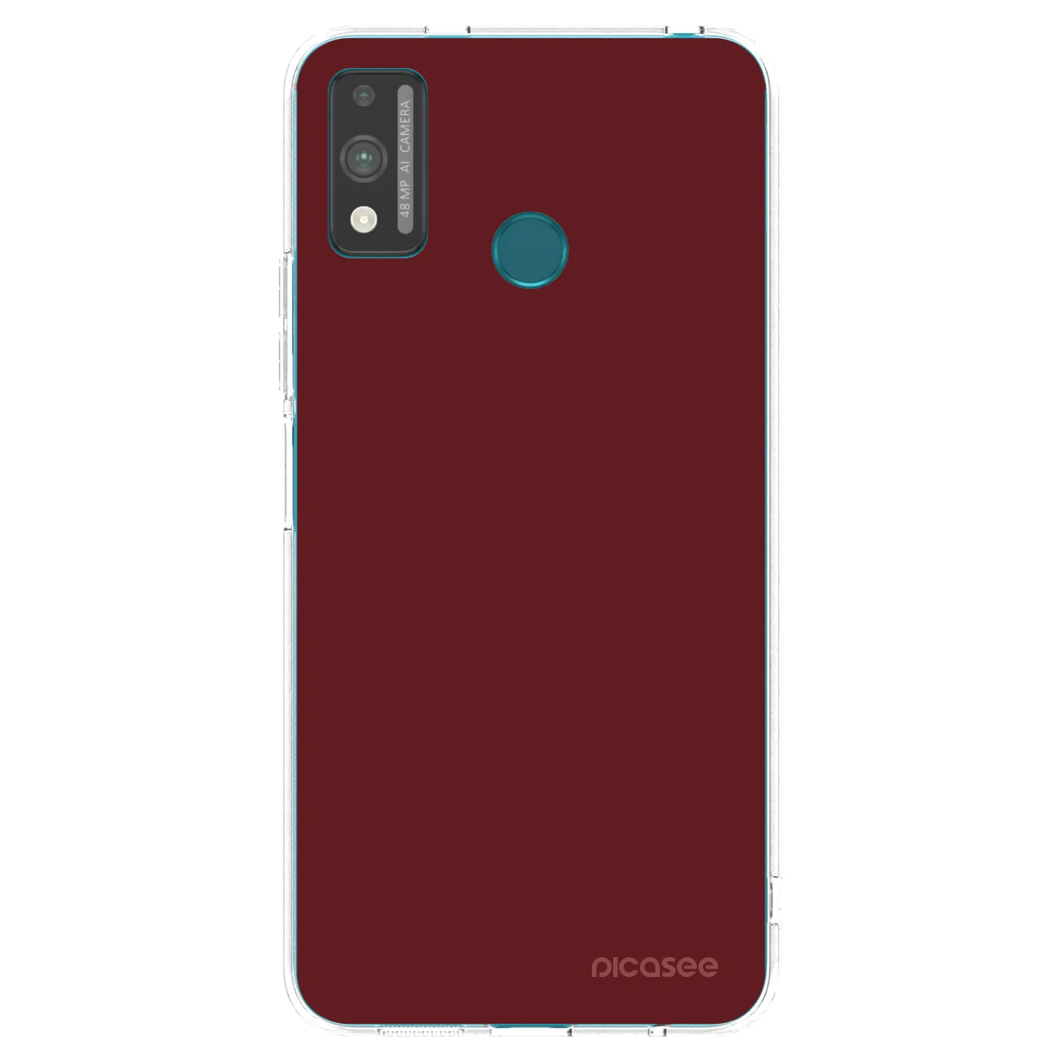 Picasee διαφανής θήκη σιλικόνης Honor 9X Lite - Red Bliss