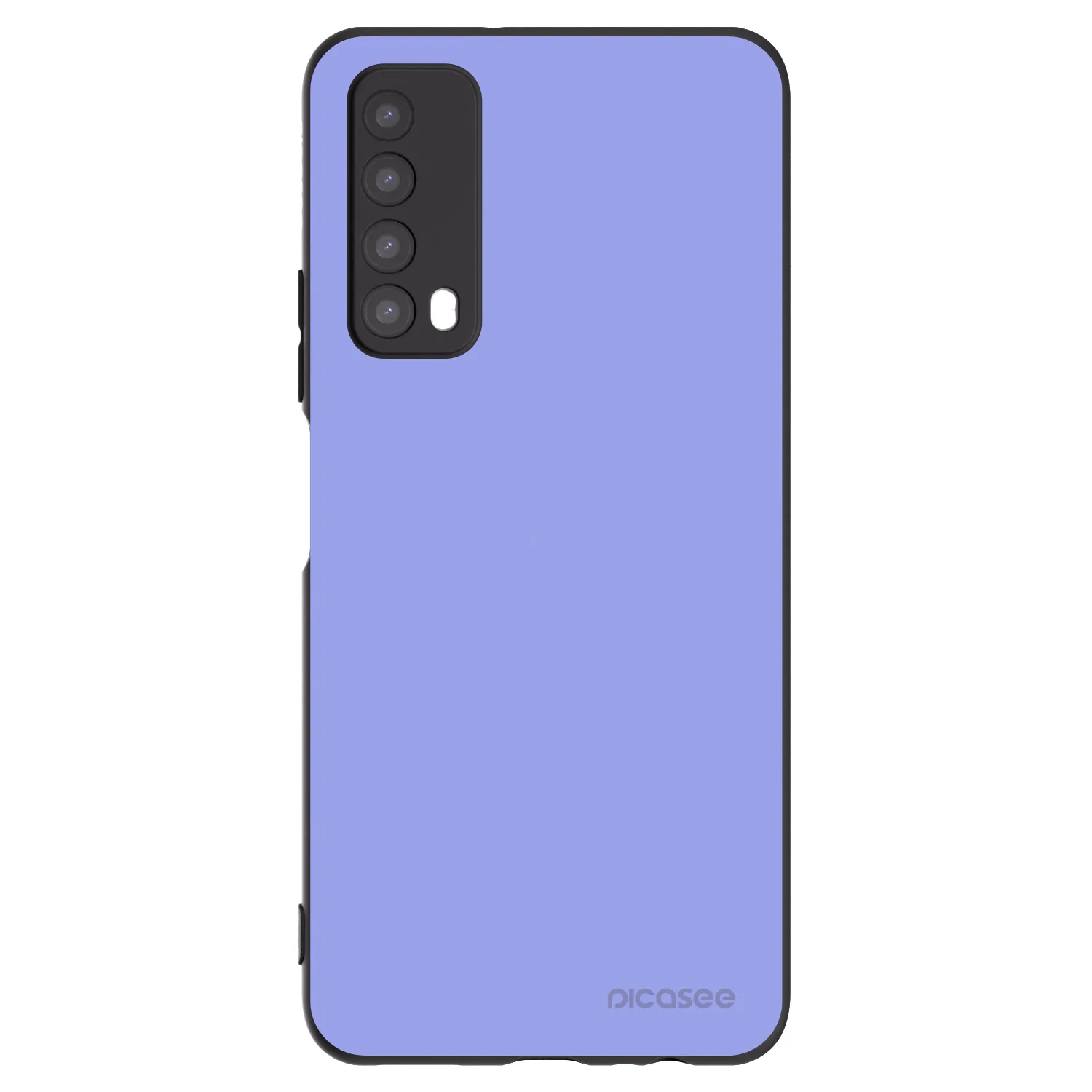 Picasee Μαύρη θήκη σιλικόνης για Huawei P Smart 2021 - Sky Whisper