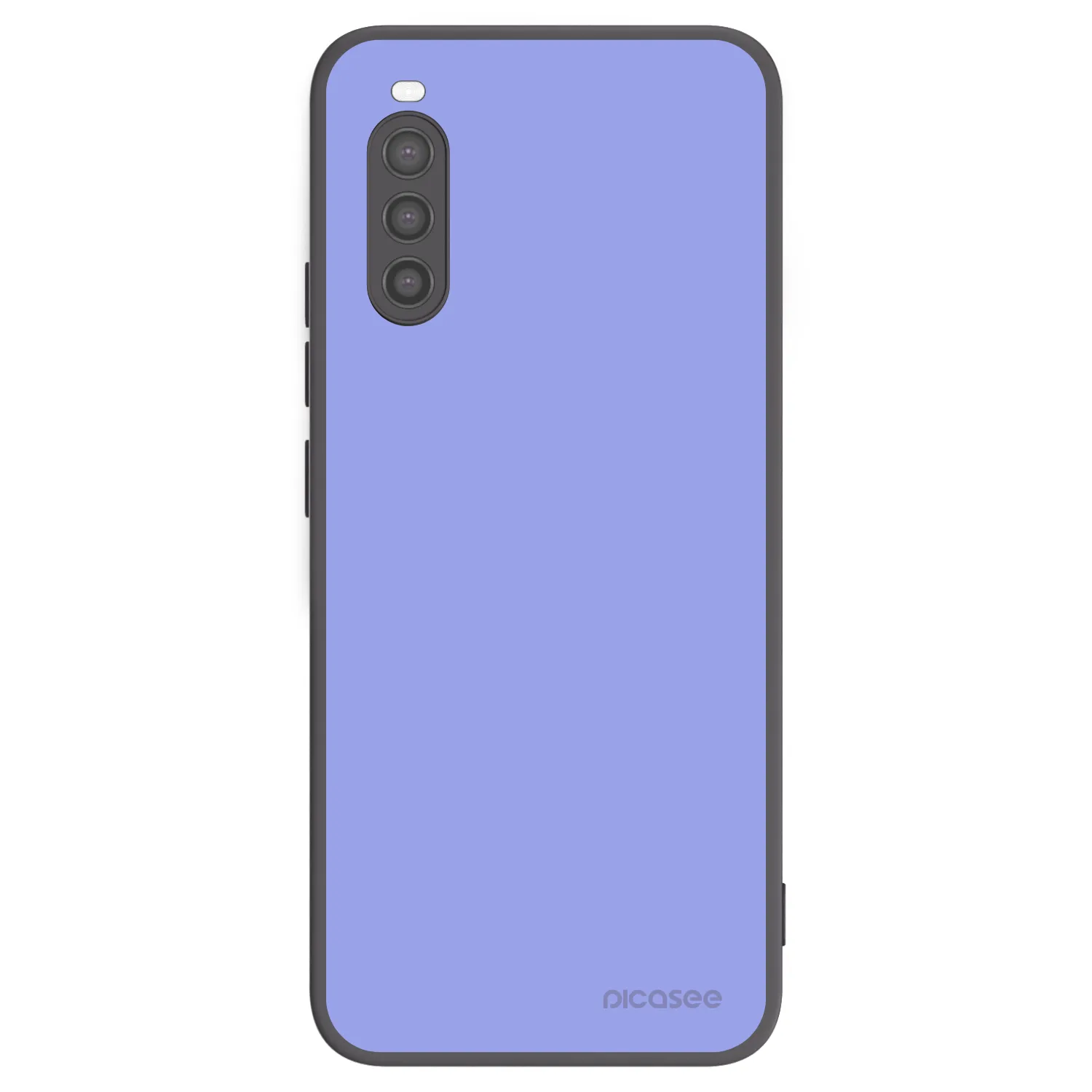Picasee Μαύρη θήκη σιλικόνης για Sony Xperia 10 II - Sky Whisper