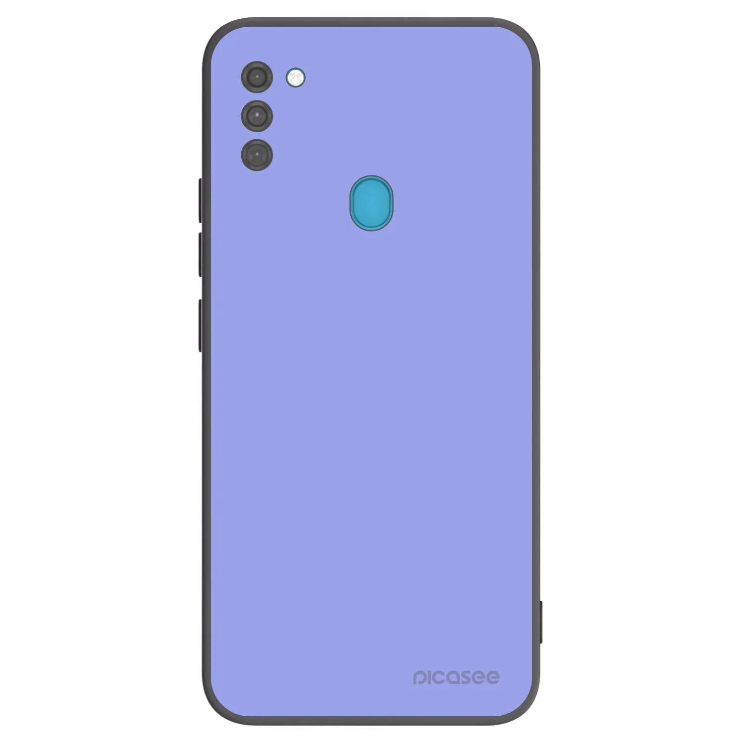 Picasee Μαύρη θήκη σιλικόνης για Samsung Galaxy M11 - Sky Whisper