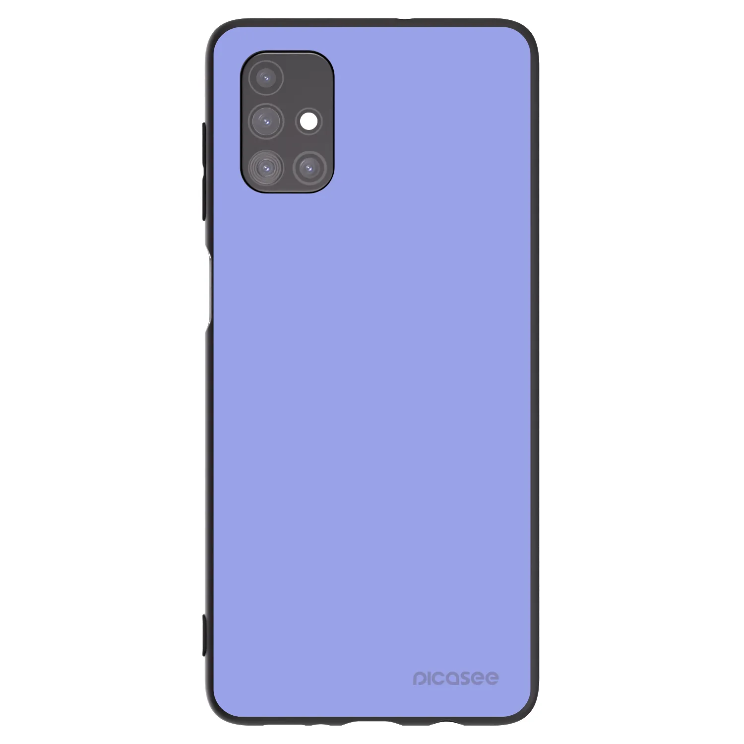 Picasee Μαύρη θήκη σιλικόνης για Samsung Galaxy M51 M515F - Sky Whisper