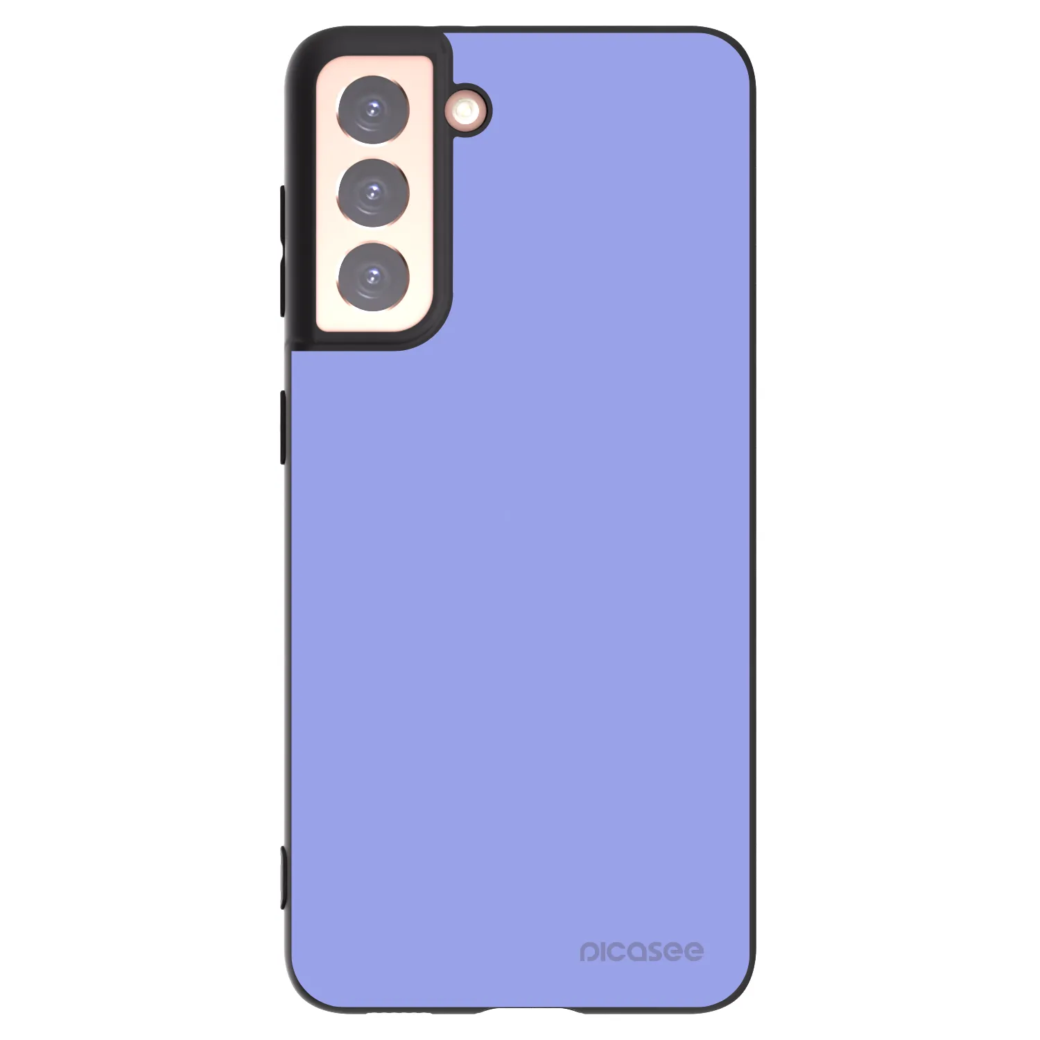 Picasee Μαύρη θήκη σιλικόνης για Samsung Galaxy S21 5G G991B - Sky Whisper
