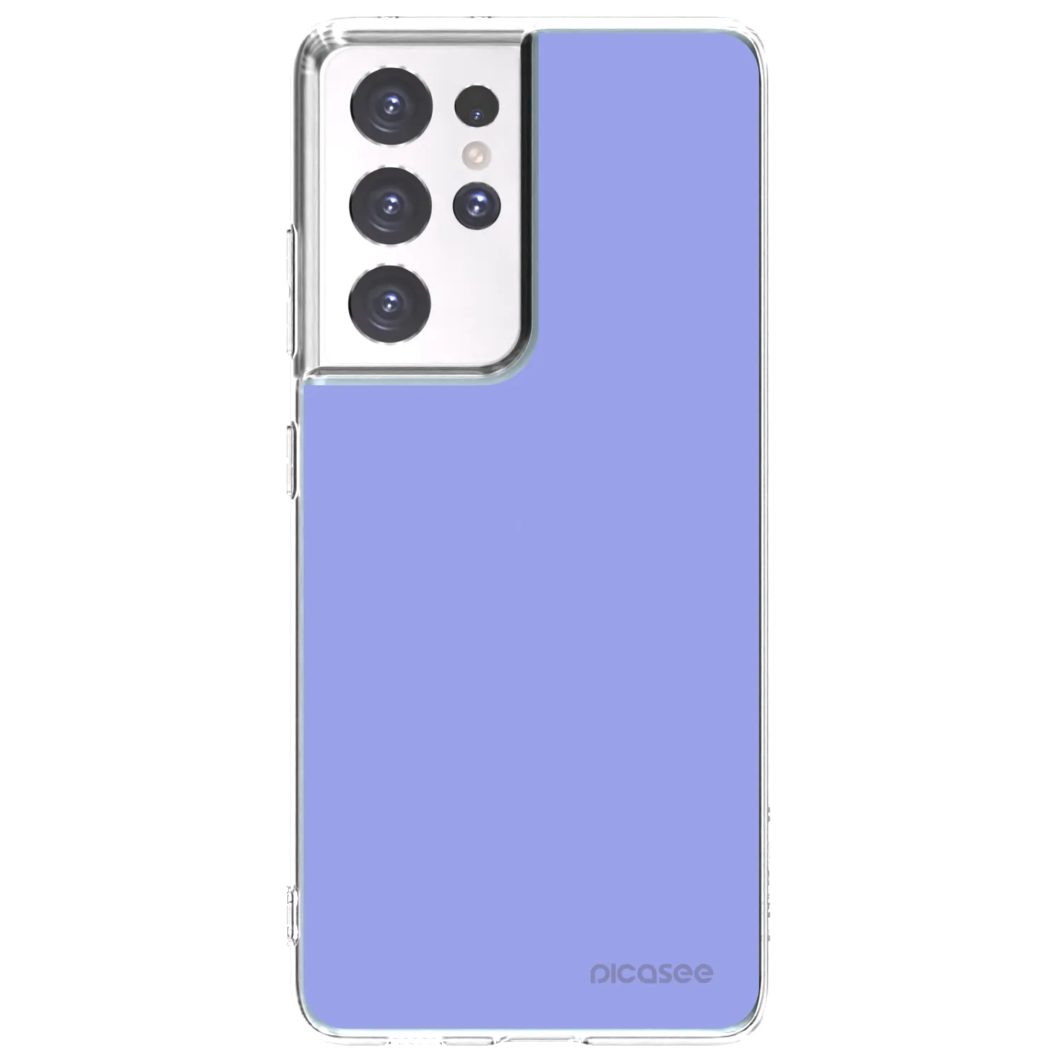 Picasee διαφανής θήκη σιλικόνης Samsung Galaxy S21 Ultra 5G G998B - Sky Whisper
