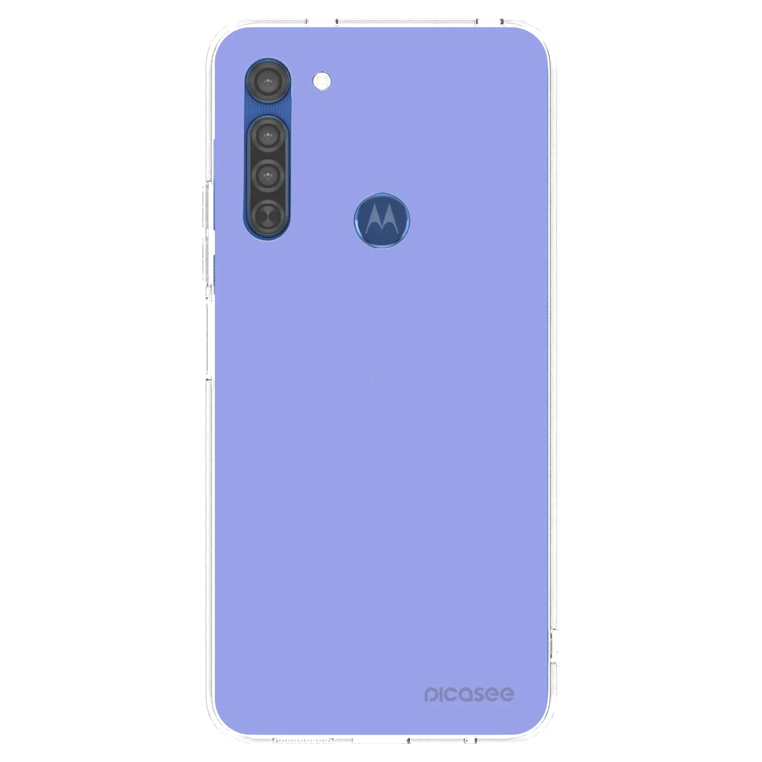 Picasee διαφανής θήκη σιλικόνης Motorola Moto G8 - Sky Whisper