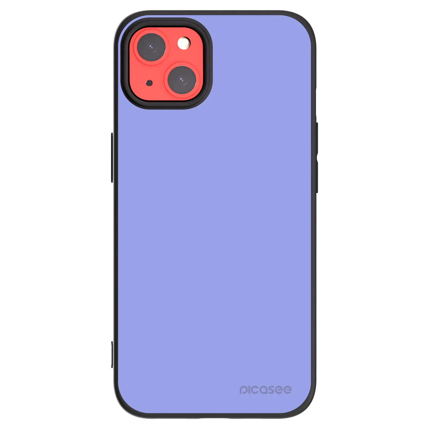 Picasee Μαύρη θήκη σιλικόνης για Apple iPhone 13 - Sky Whisper