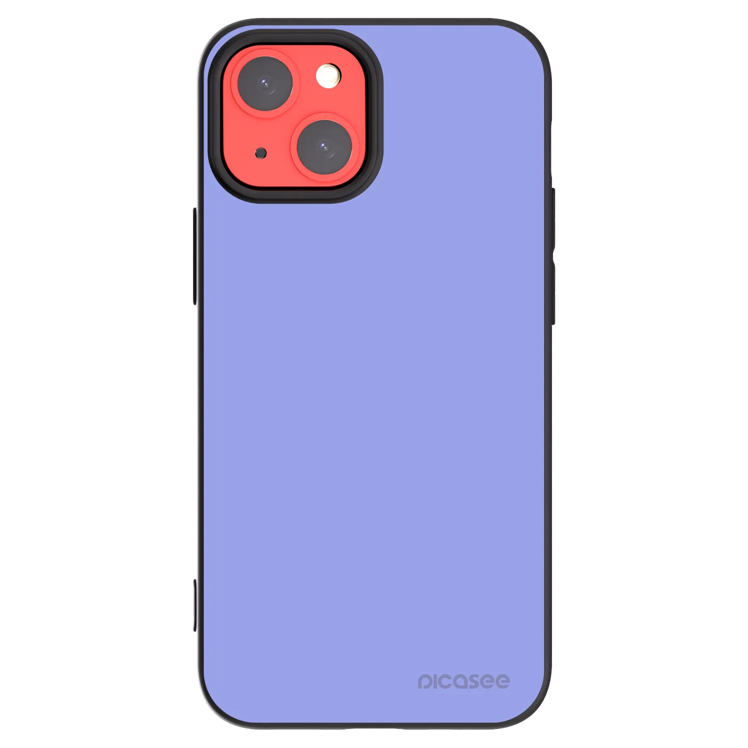 Picasee Μαύρη θήκη σιλικόνης για Apple iPhone 13 mini - Sky Whisper