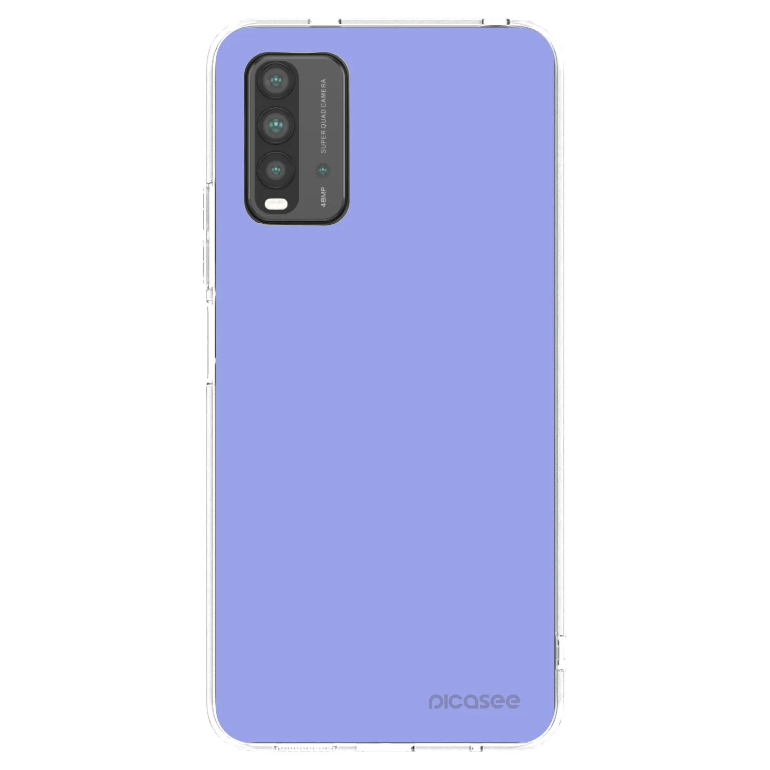 Picasee Μαύρη θήκη σιλικόνης για Xiaomi Redmi 9T - Sky Whisper