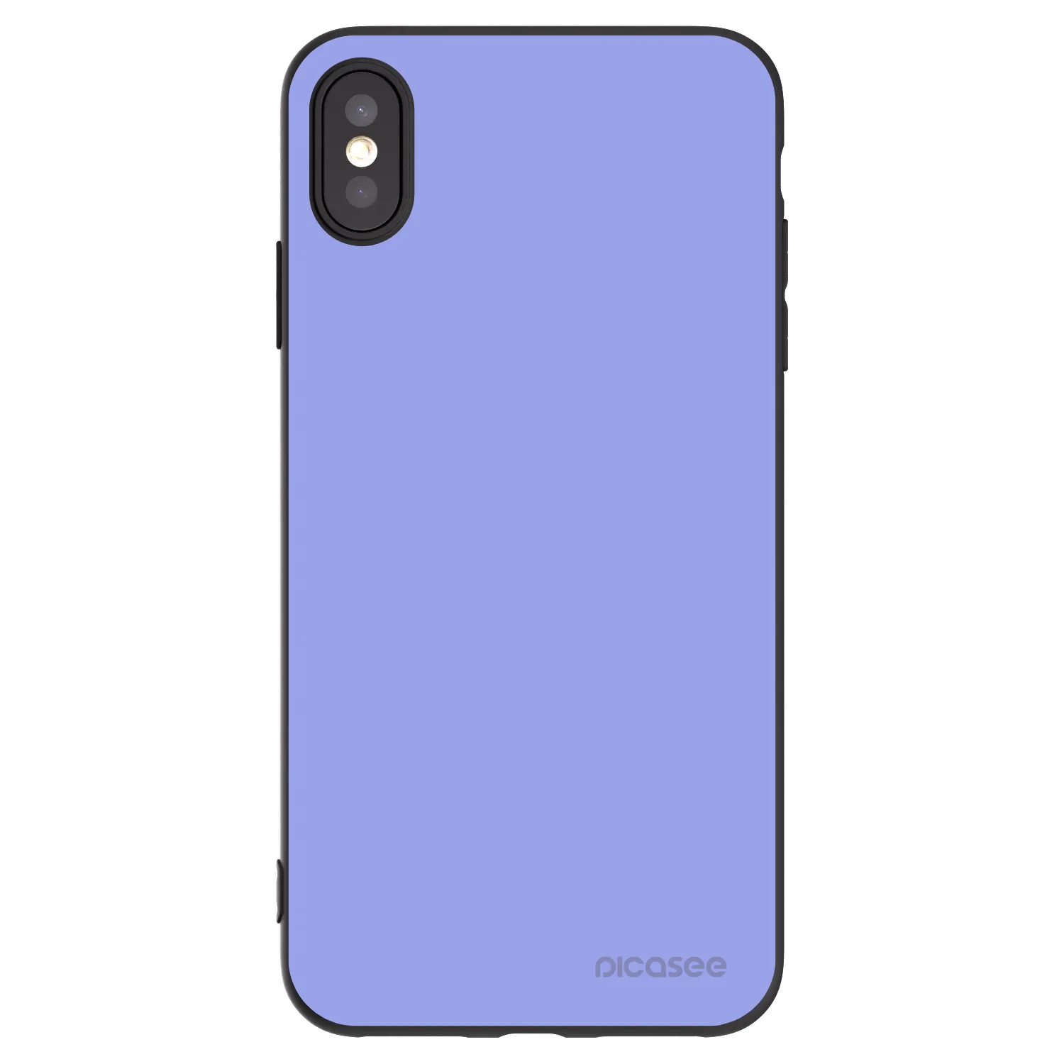 Picasee Μαύρη θήκη σιλικόνης για Apple iPhone XS Max - Sky Whisper