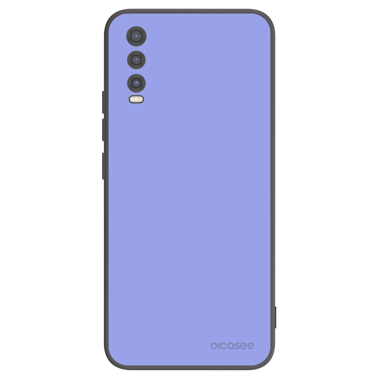 Picasee Μαύρη θήκη σιλικόνης για Vivo Y20s - Sky Whisper