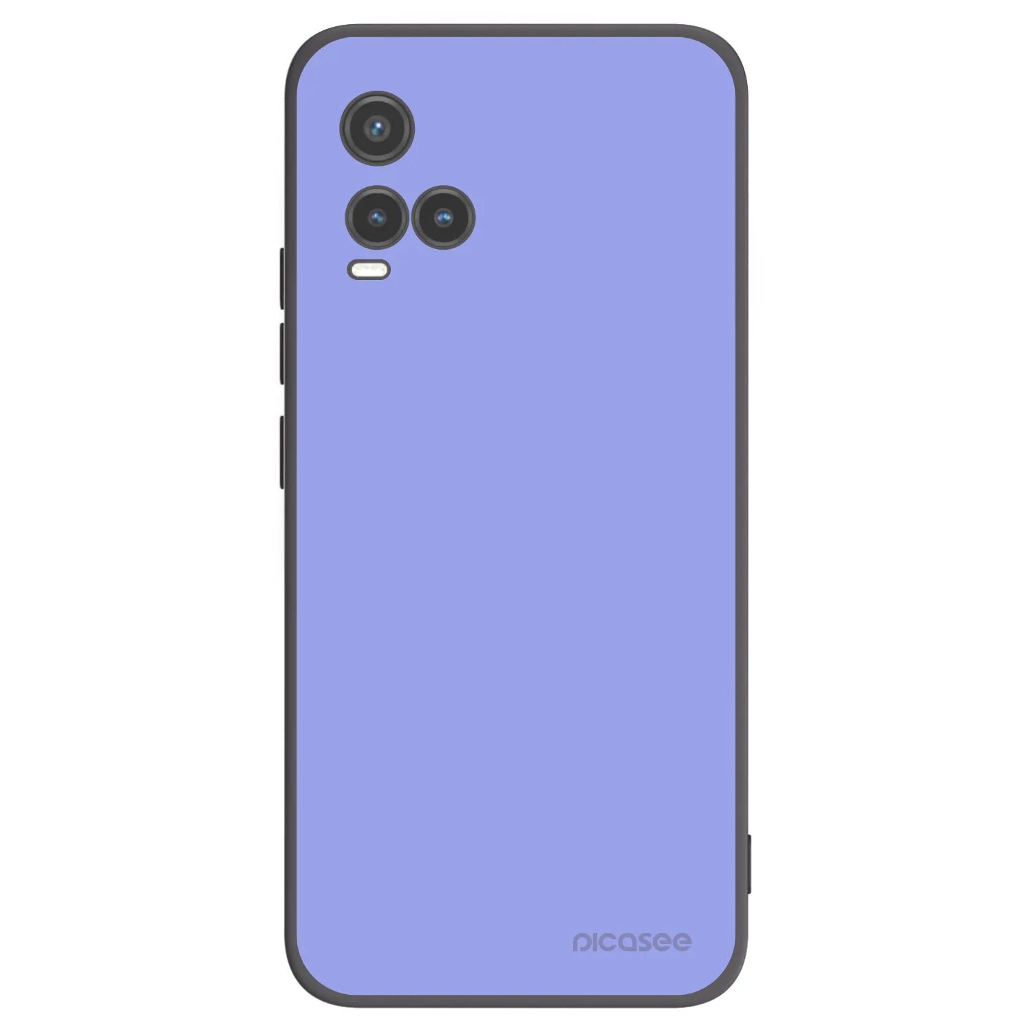 Picasee Μαύρη θήκη σιλικόνης για Vivo Y33s - Sky Whisper