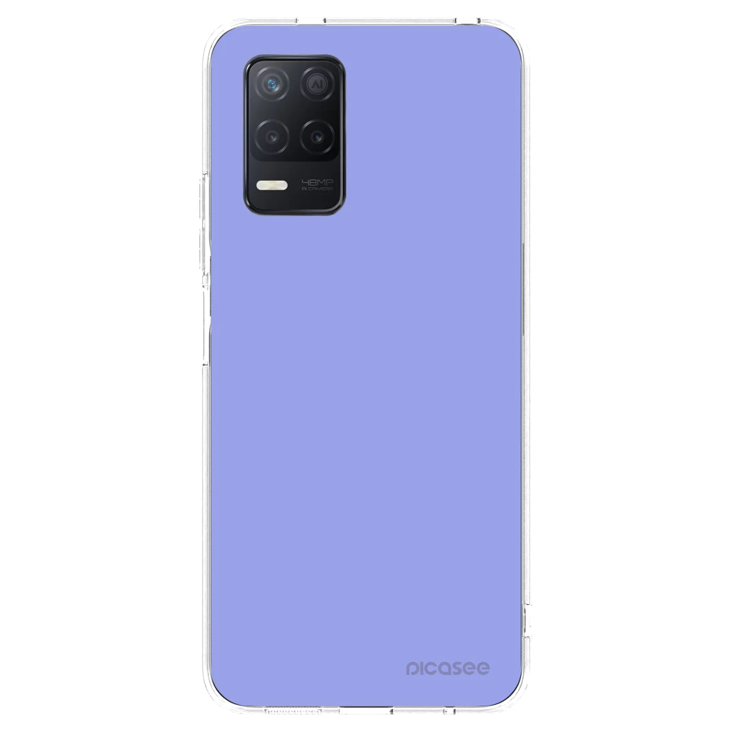 Picasee διαφανής θήκη σιλικόνης Realme 8 5G - Sky Whisper
