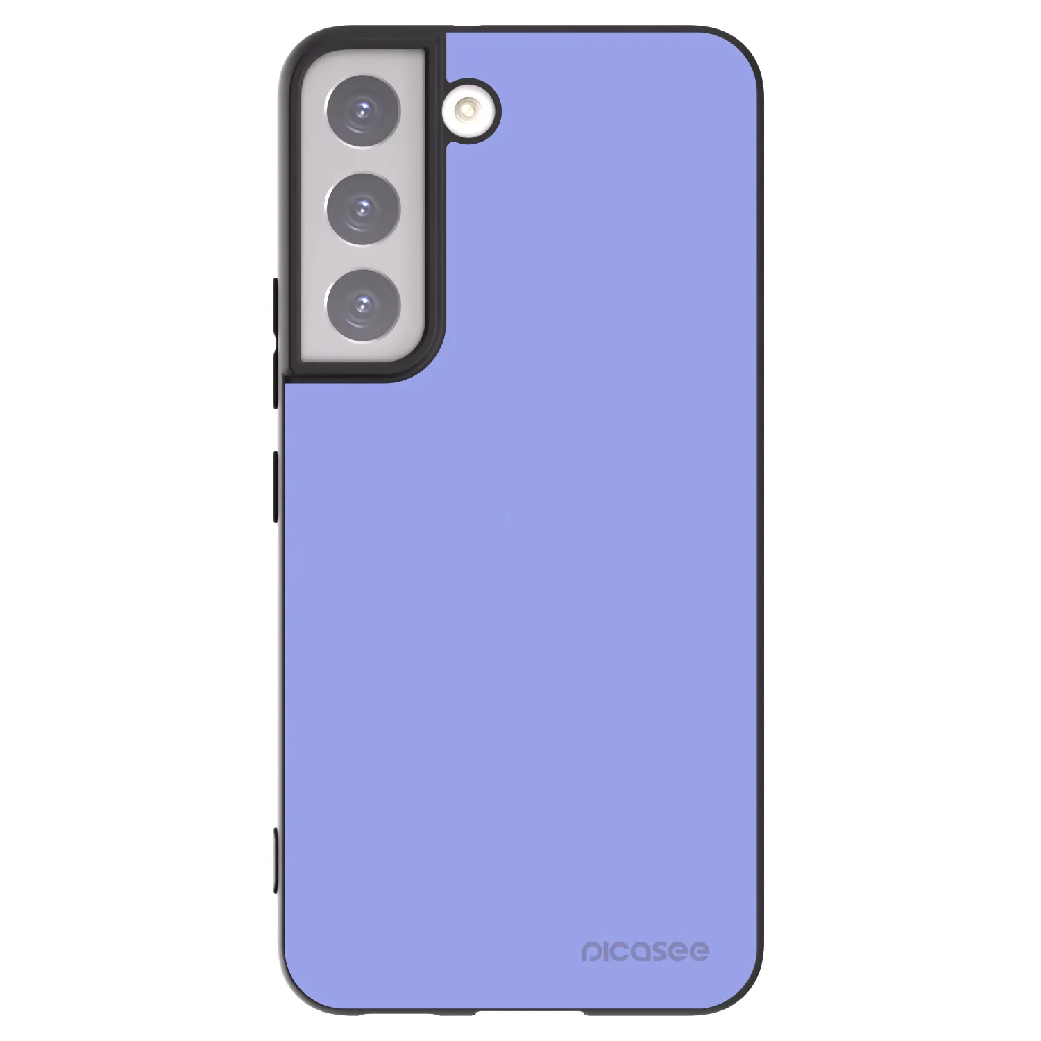 Picasee Μαύρη θήκη σιλικόνης για Samsung Galaxy S22 5G - Sky Whisper