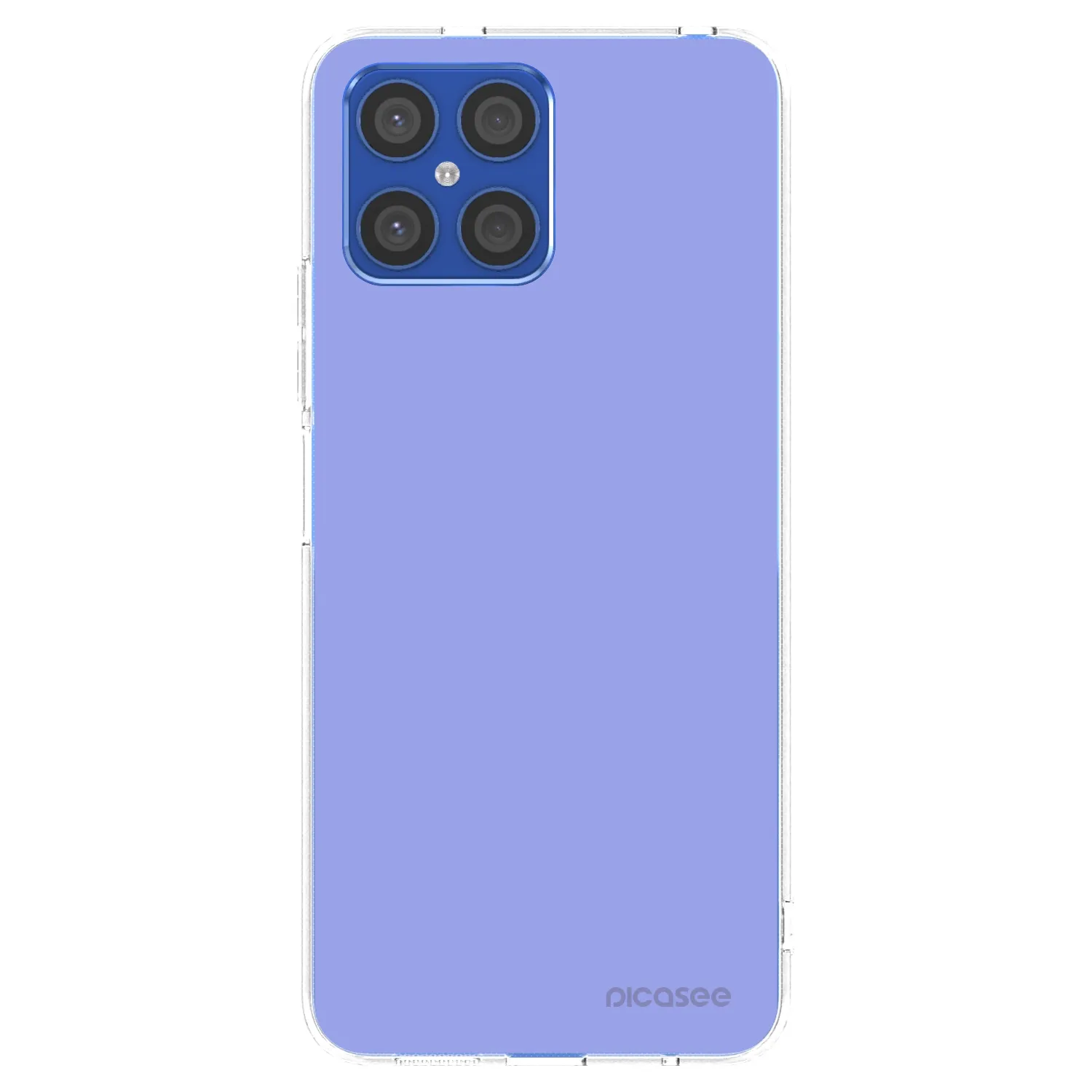 Picasee διαφανής θήκη σιλικόνης Honor X8 4G - Sky Whisper
