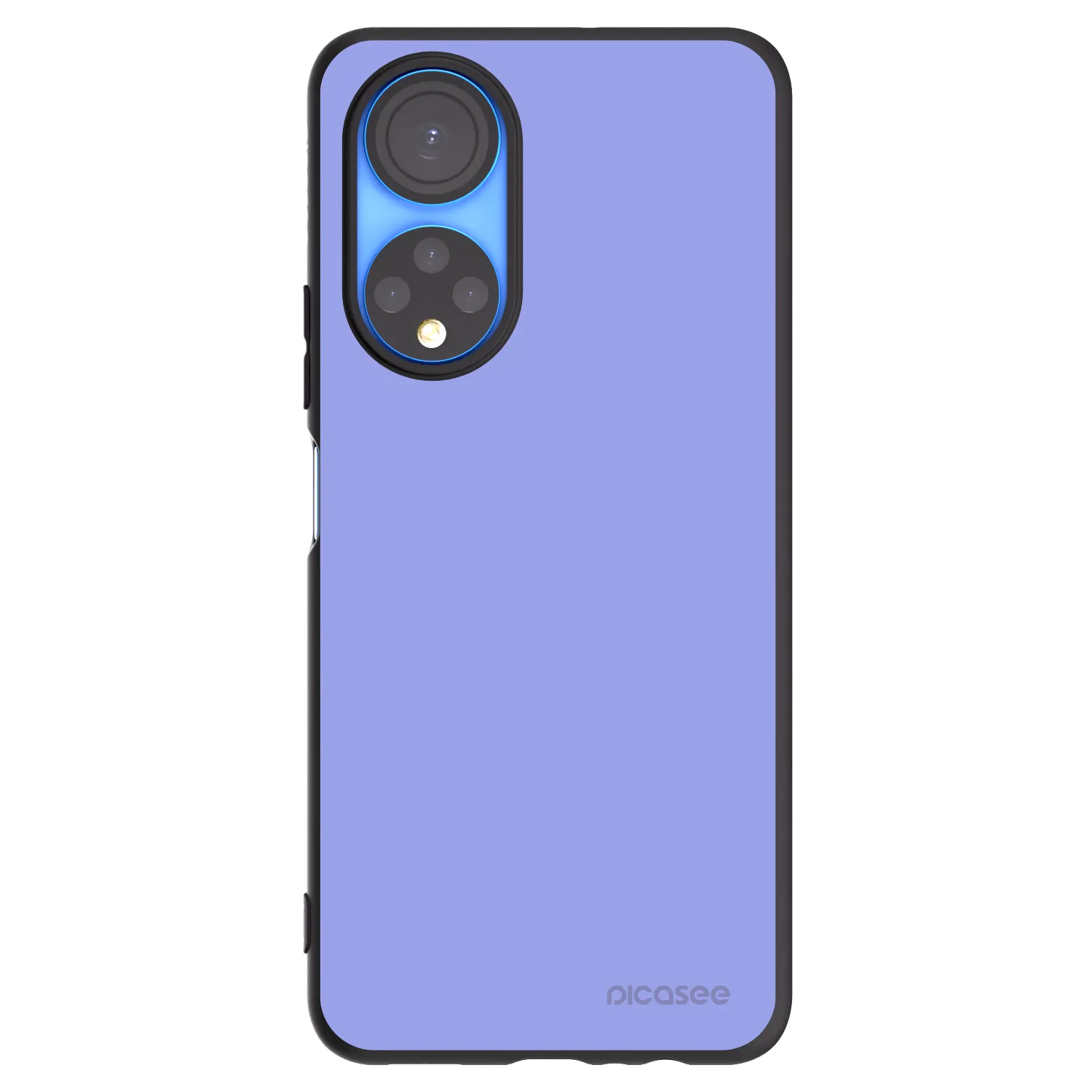 Picasee Μαύρη θήκη σιλικόνης για Honor X7 - Sky Whisper