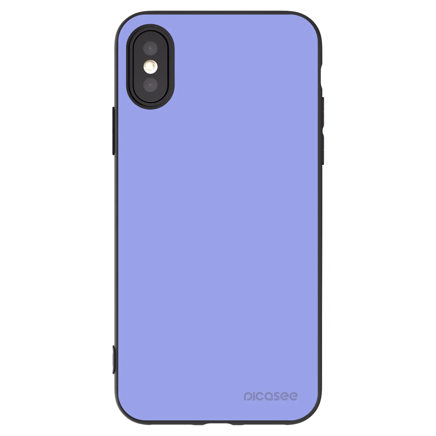 Picasee Μαύρη θήκη σιλικόνης για Apple iPhone X/XS - Sky Whisper