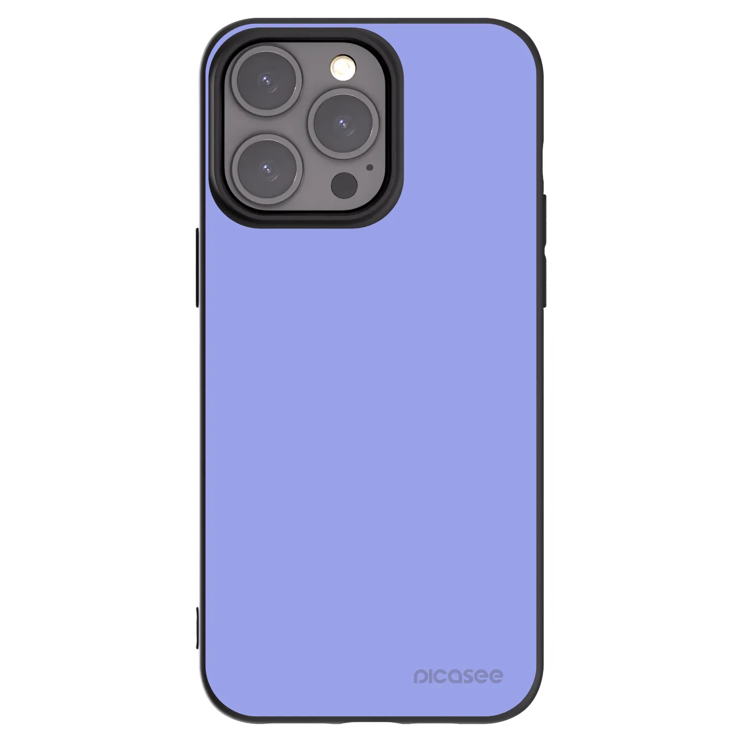Picasee Μαύρη θήκη σιλικόνης για Apple iPhone 15 Pro Max - Sky Whisper