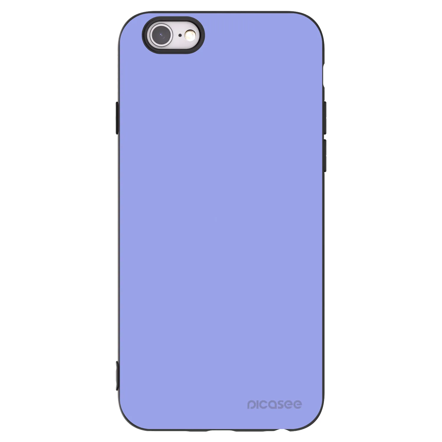 Picasee Μαύρη θήκη σιλικόνης για Apple iPhone 6/6S - Sky Whisper