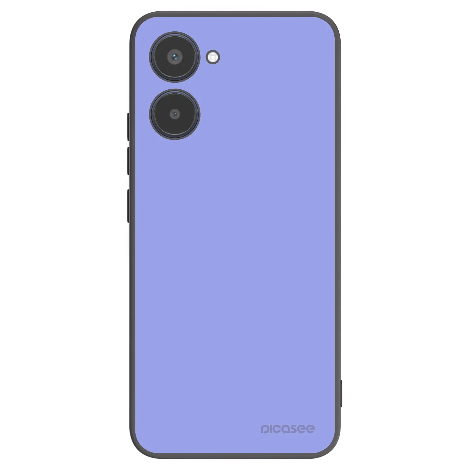 Picasee Μαύρη θήκη σιλικόνης για Realme 10 4G - Sky Whisper