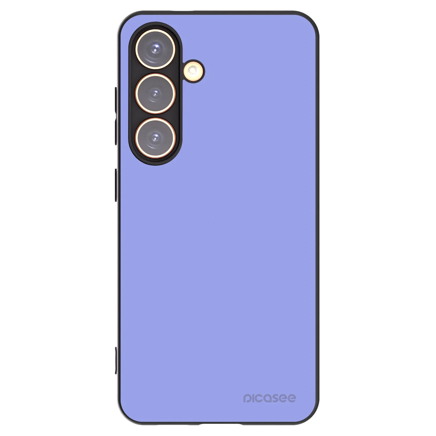 Picasee Μαύρη θήκη σιλικόνης για Samsung Galaxy S24 S921B 5G - Sky Whisper