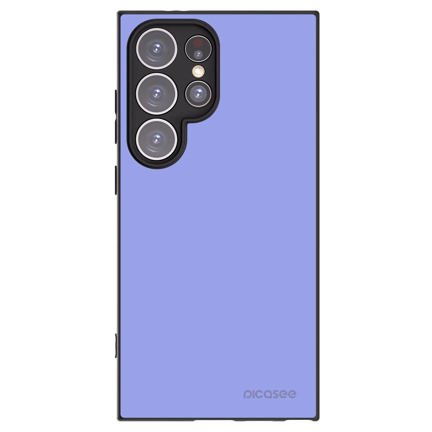 Picasee Μαύρη θήκη σιλικόνης για Samsung Galaxy S24 Ultra S928B 5G - Sky Whisper