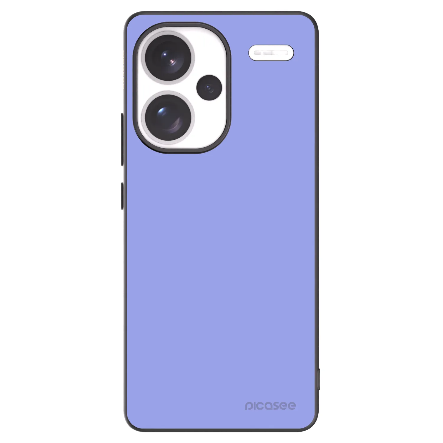 Picasee Μαύρη θήκη σιλικόνης για Xiaomi Redmi Note 13 Pro+ 5G - Sky Whisper