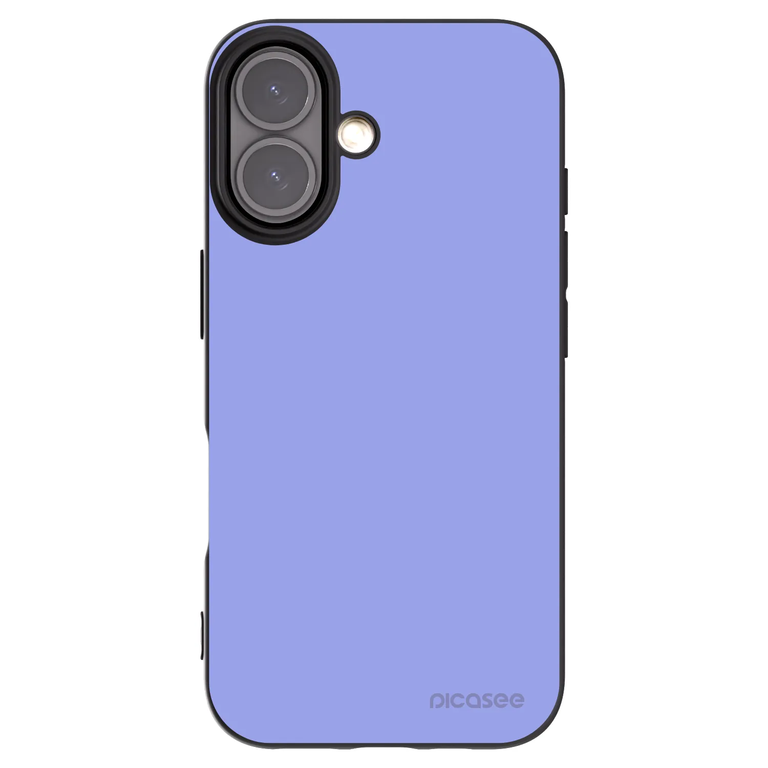 Picasee Μαύρη θήκη σιλικόνης για Apple iPhone 16 - Sky Whisper