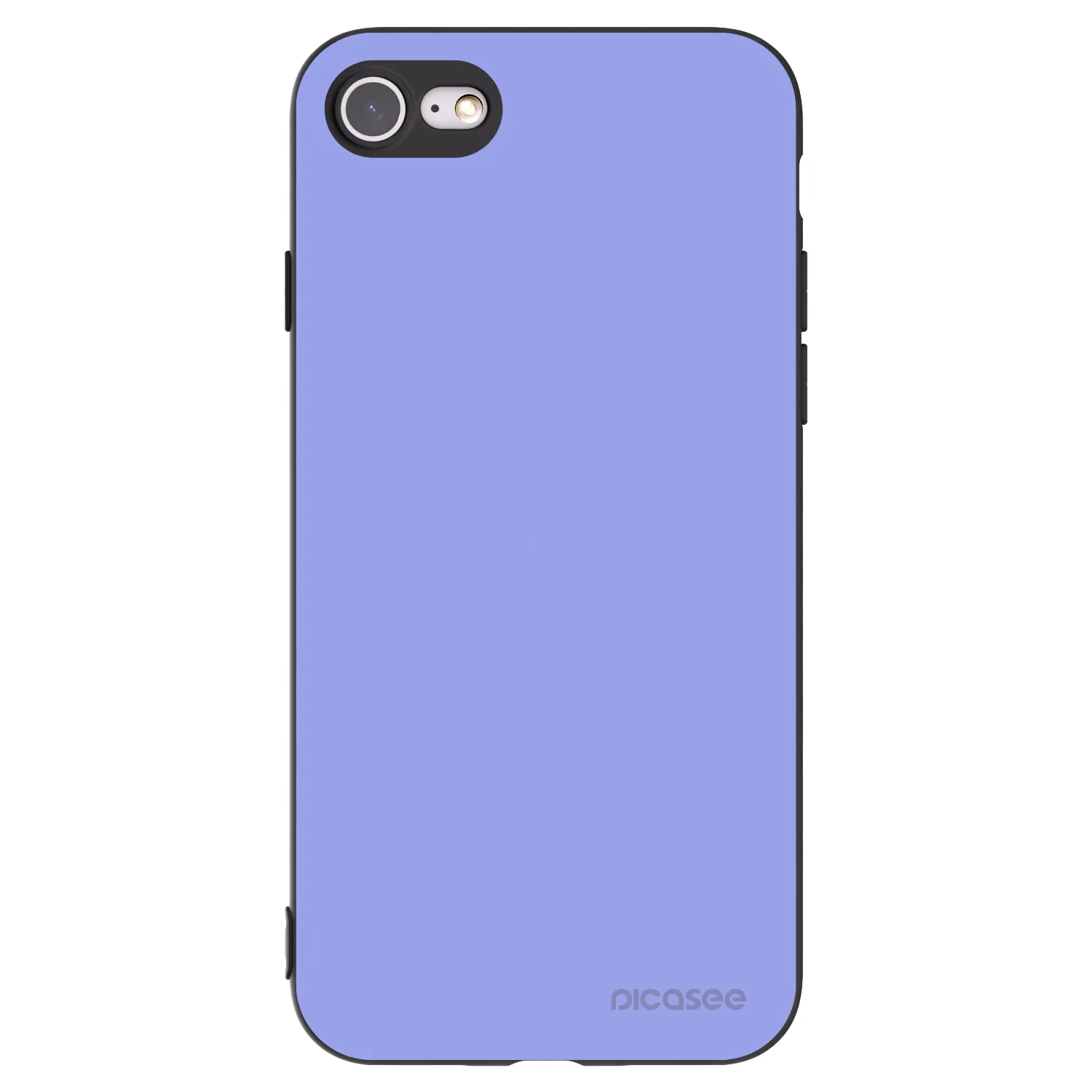 Picasee Μαύρη θήκη σιλικόνης για Apple iPhone 8 - Sky Whisper