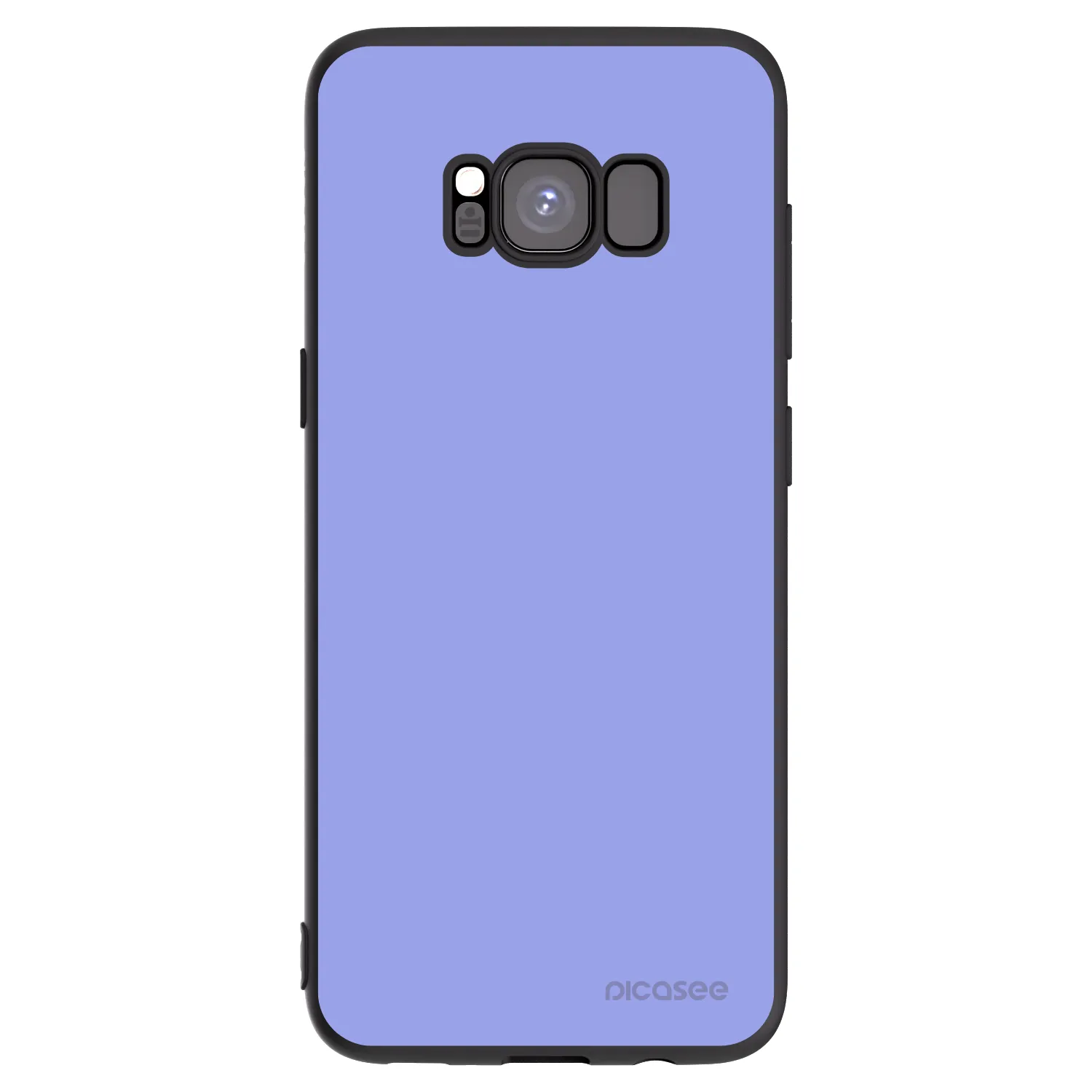 Picasee Μαύρη θήκη σιλικόνης για Samsung Galaxy S8 G950F - Sky Whisper