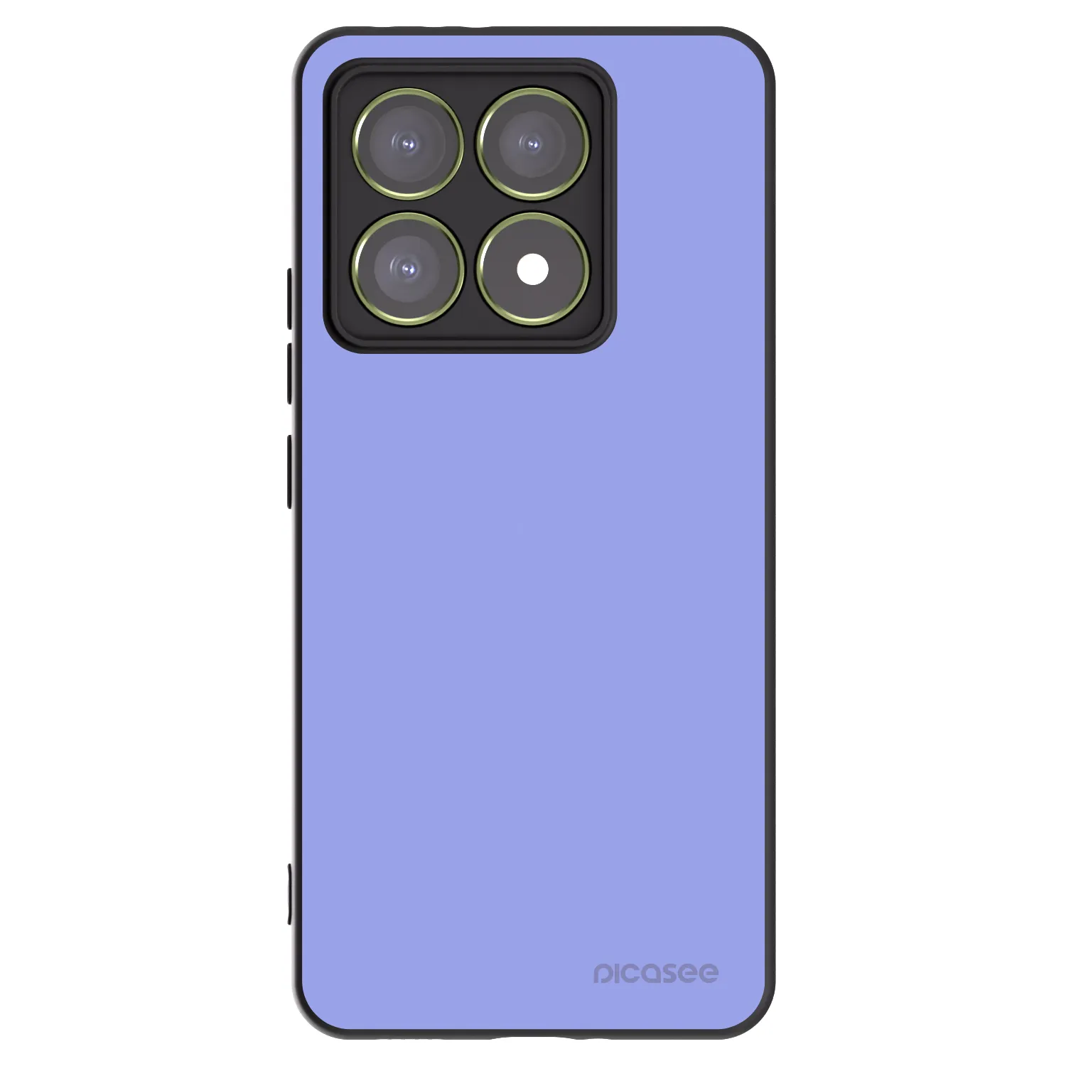 Picasee Μαύρη θήκη σιλικόνης για Xiaomi 14T - Sky Whisper