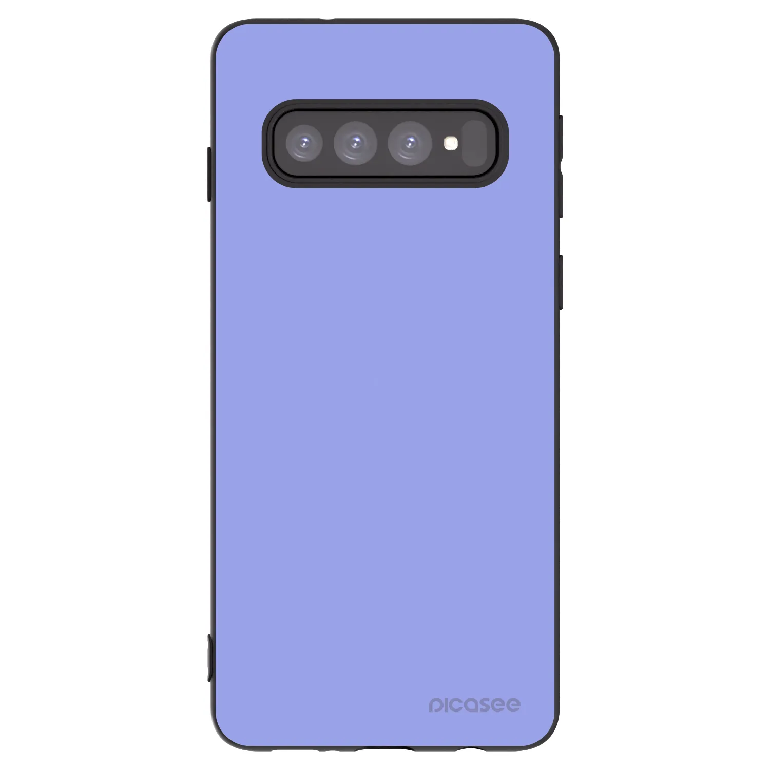 Picasee Μαύρη θήκη σιλικόνης για Samsung Galaxy S10 G973 - Sky Whisper