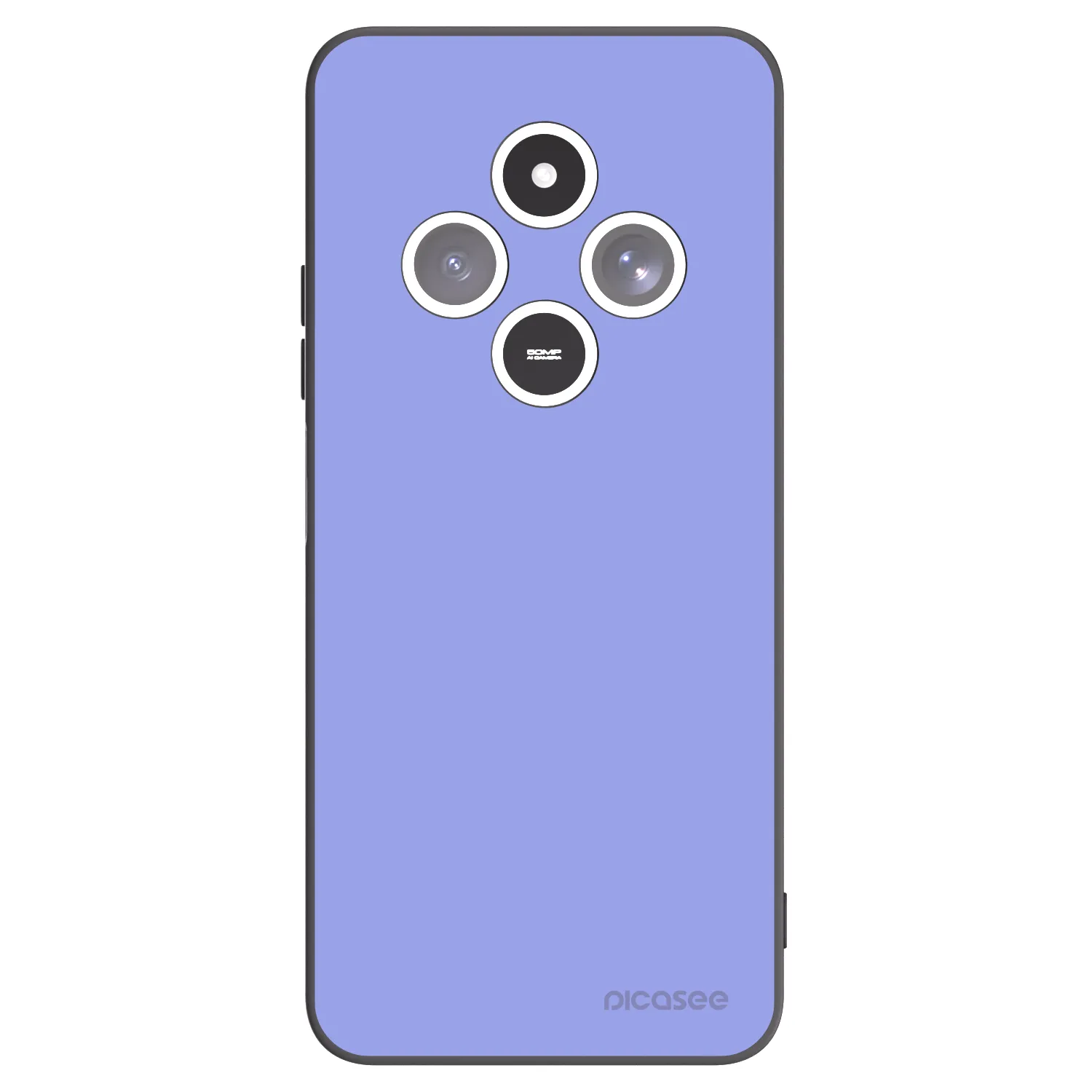 Picasee Μαύρη θήκη σιλικόνης για Xiaomi Redmi 14C - Sky Whisper