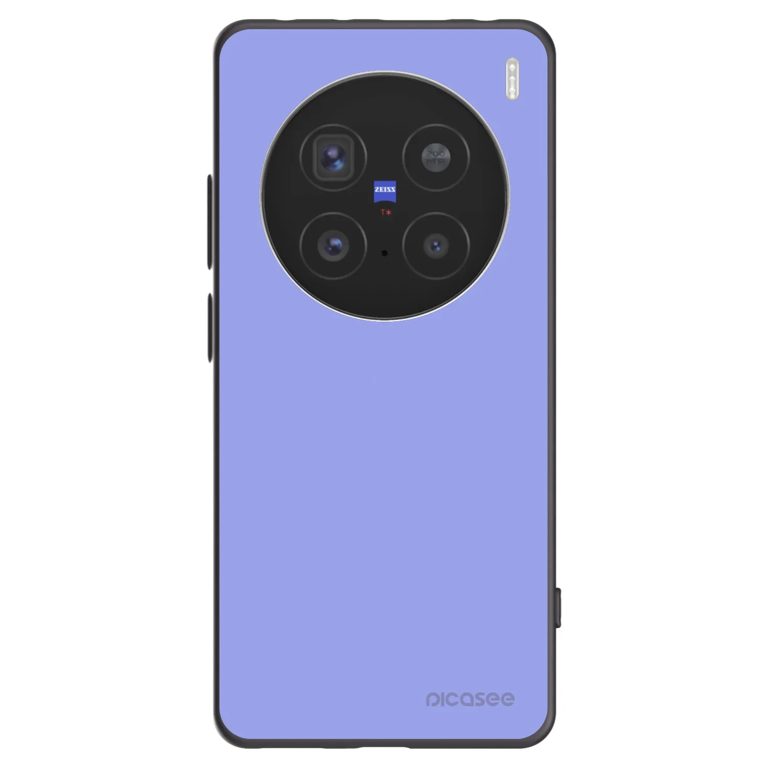 Picasee Μαύρη θήκη σιλικόνης για Vivo X200 Pro - Sky Whisper